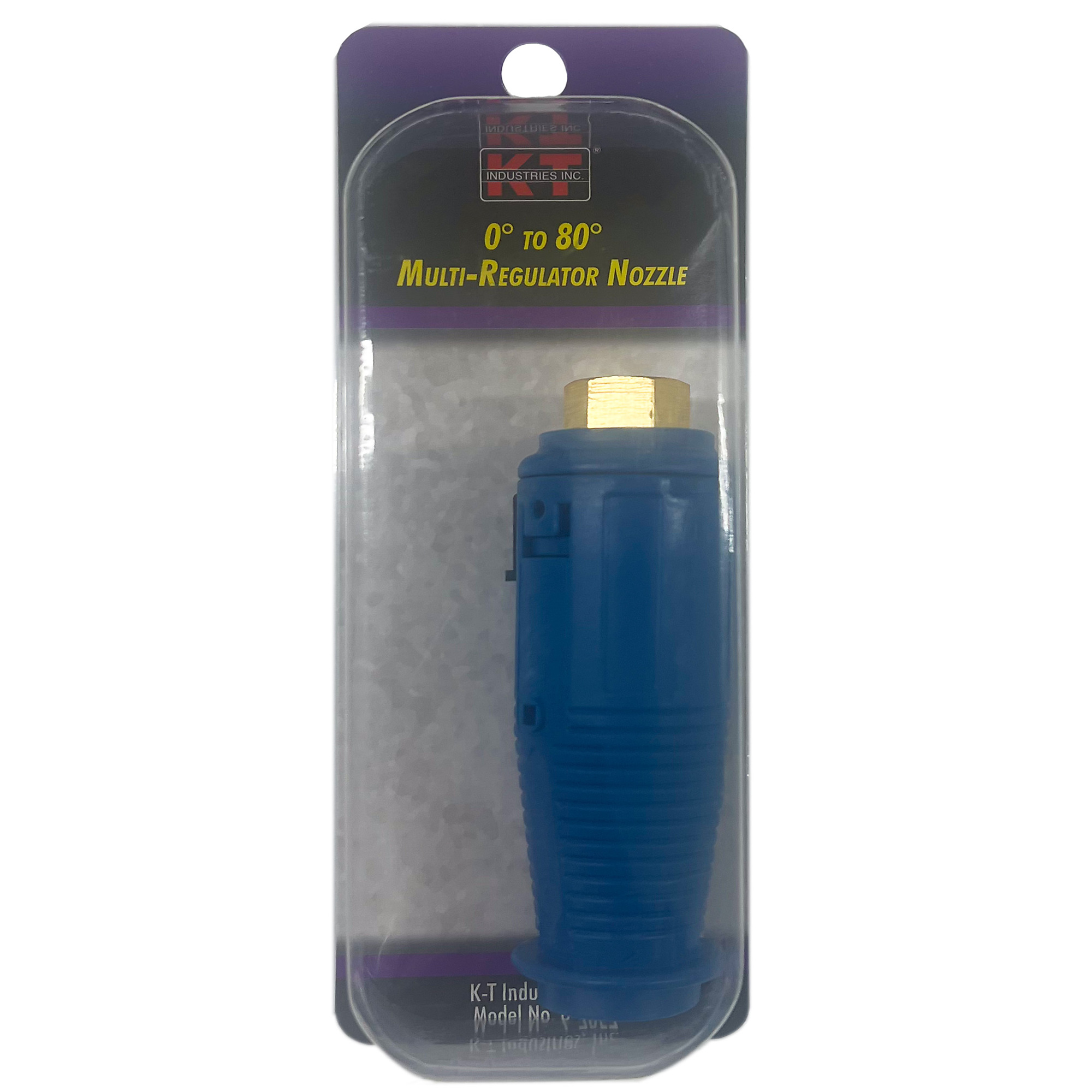 K-T Industries Multi-Regulator Nozzle — 0Â° to 80Â°, 3.5mm Orifice, 3200 PSI, Model# 6-7057