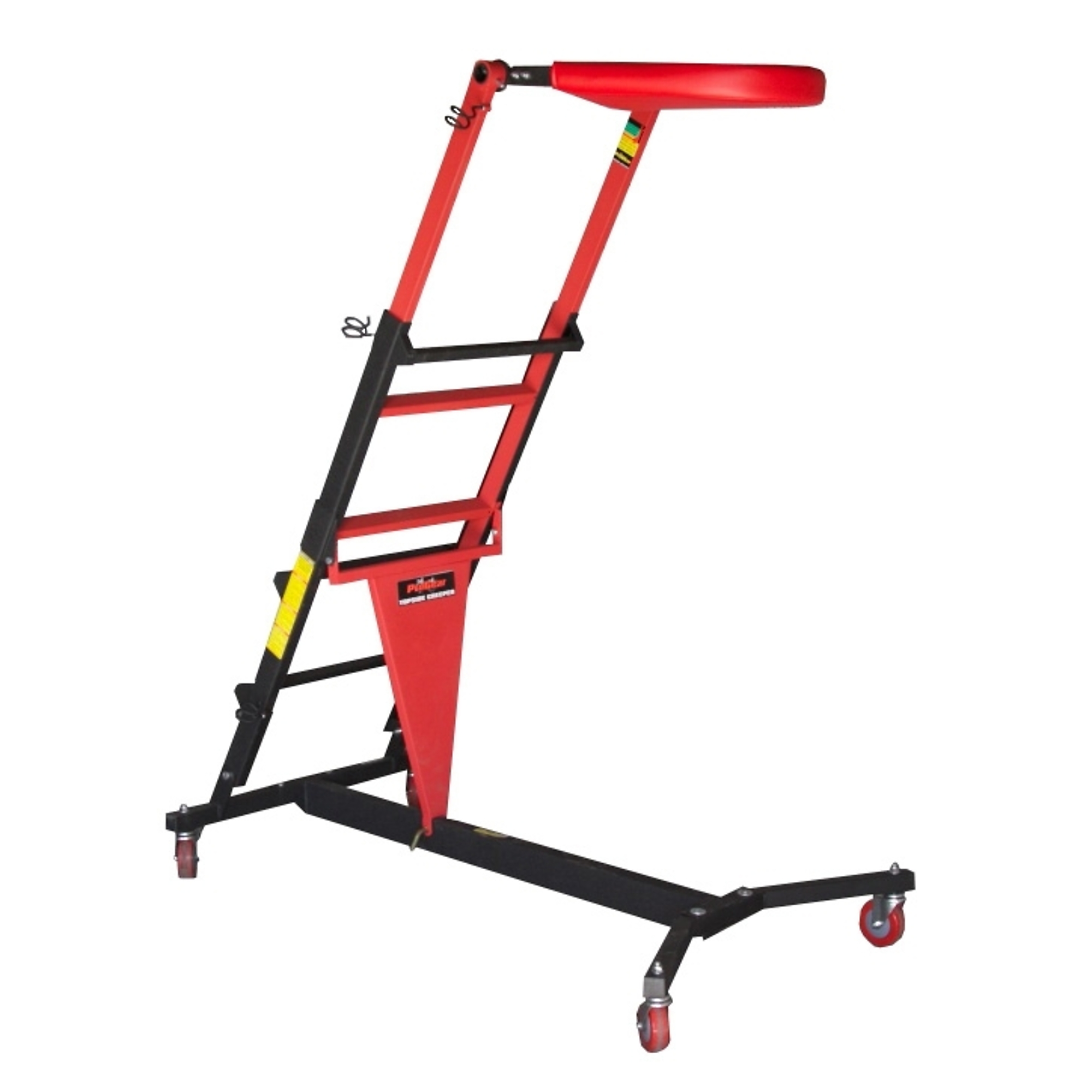 Traxion, ProGear Topside Creeper, I-base design for more flexible positioning around the vehicle, Padded and upholstered cover makes replacing the deck much easier, Model# 3-700