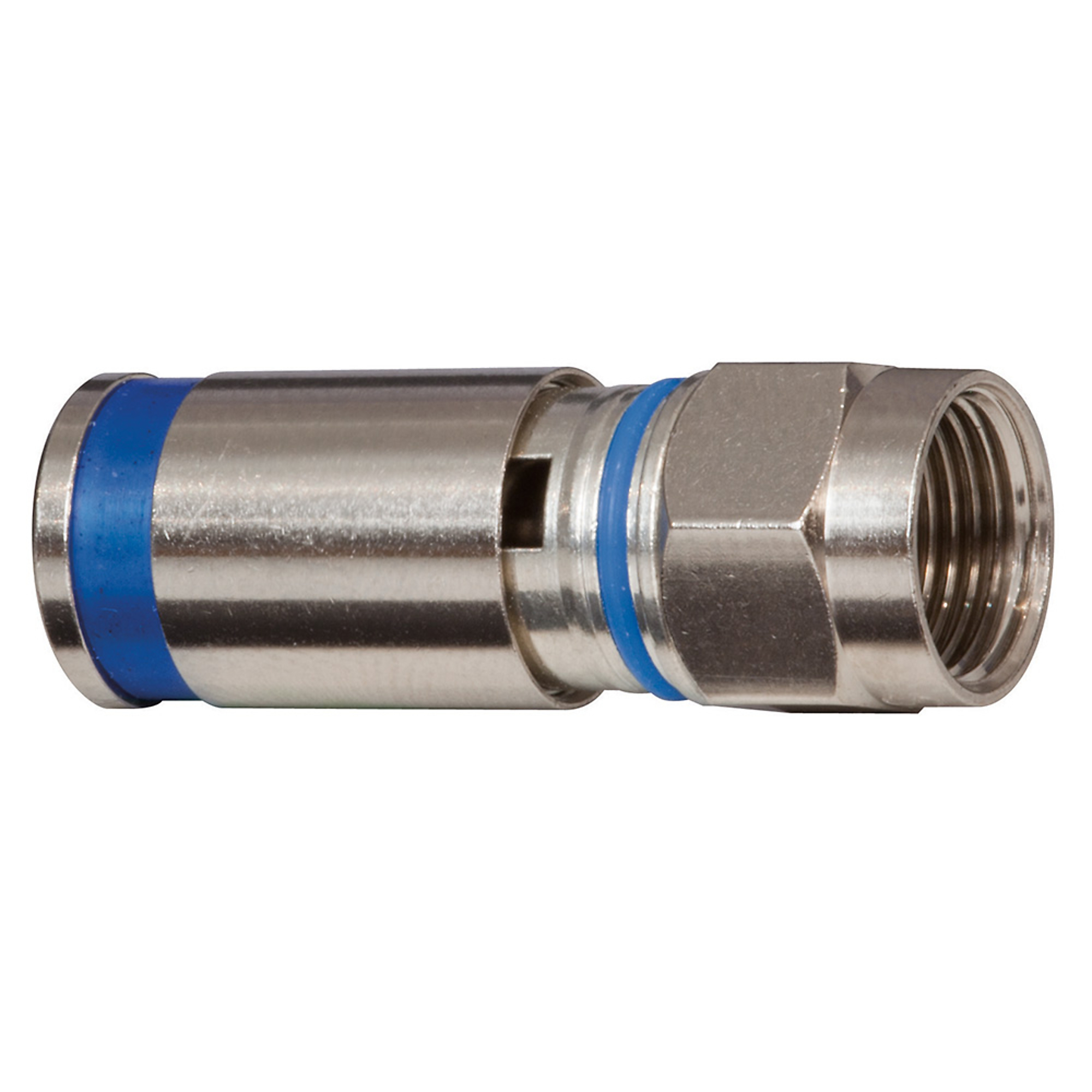 Klein Tools Weatherproof F-Compression Connectors — RG6, 10-Pack, Model# VDV812-623