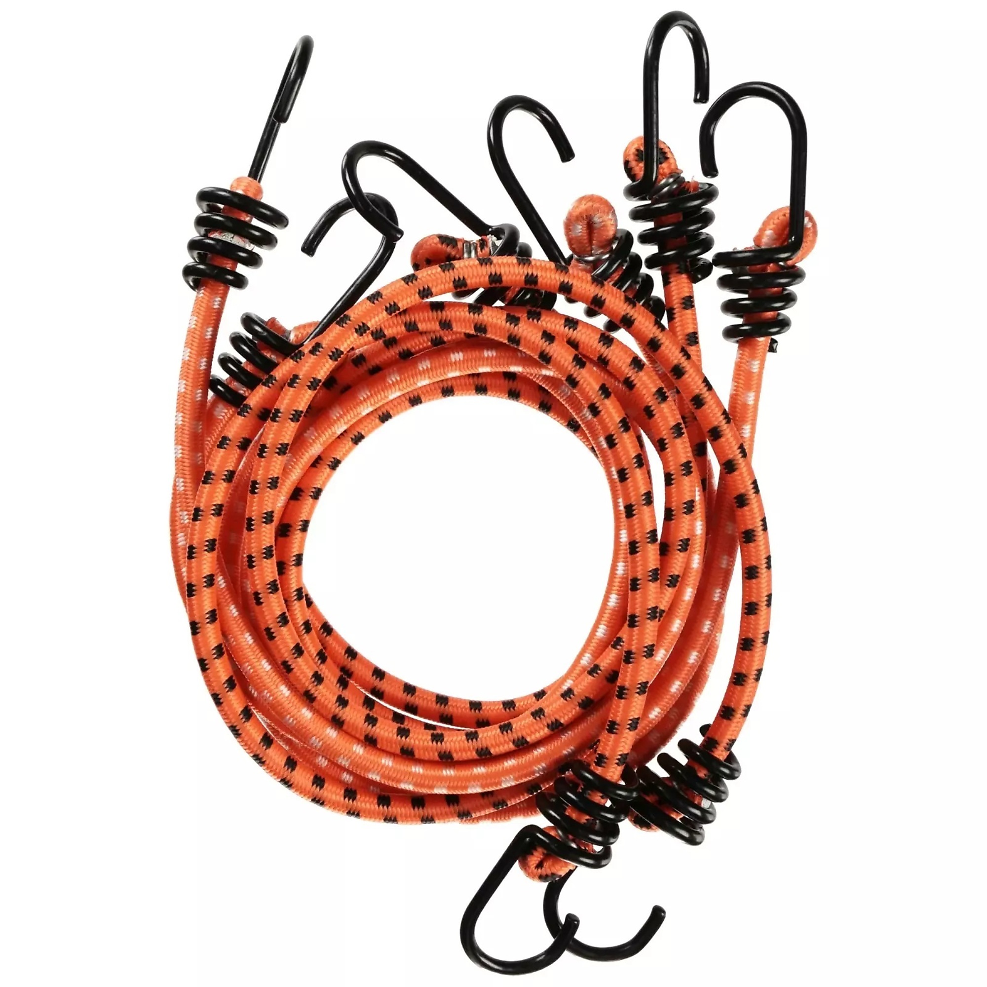 Everest Assorted Bungee Cords — 30in. & 36in., 4-Pk., UV Resistant, Vinyl-Coated Hooks, Model# KB0041