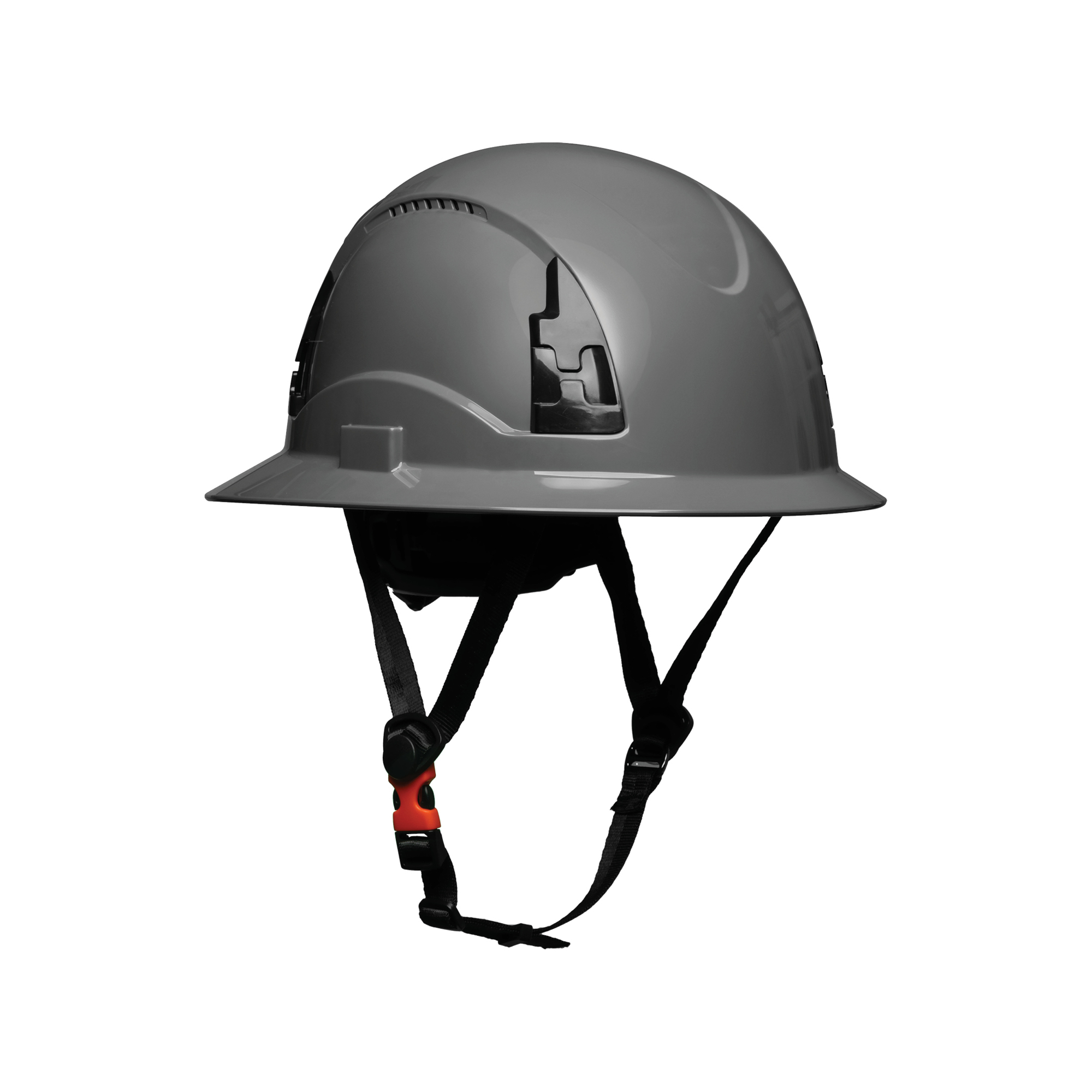 Malta Dynamics Apex Type 2 Class C Vented Full Brim Safety Helmet — ANSI Z89.1, EN12492, Grey, Model# HHG4004