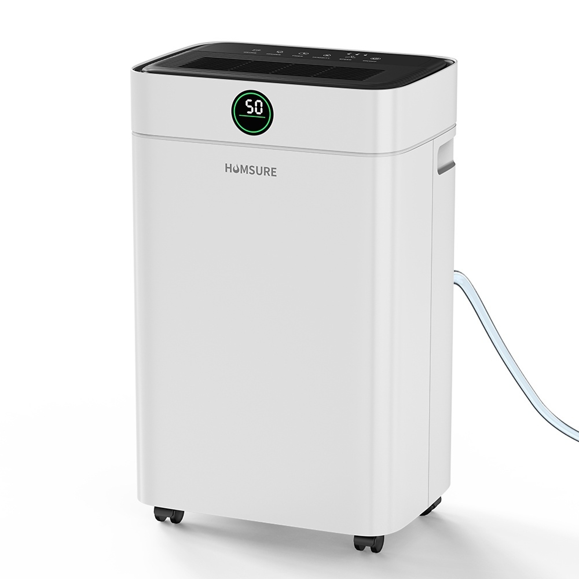 EdenDirect Dehumidifier — 34 Pint, 2,000 Sq. Ft. Coverage, Auto Defrost, Low Noise, White, Model# NTEAP16-2018EE