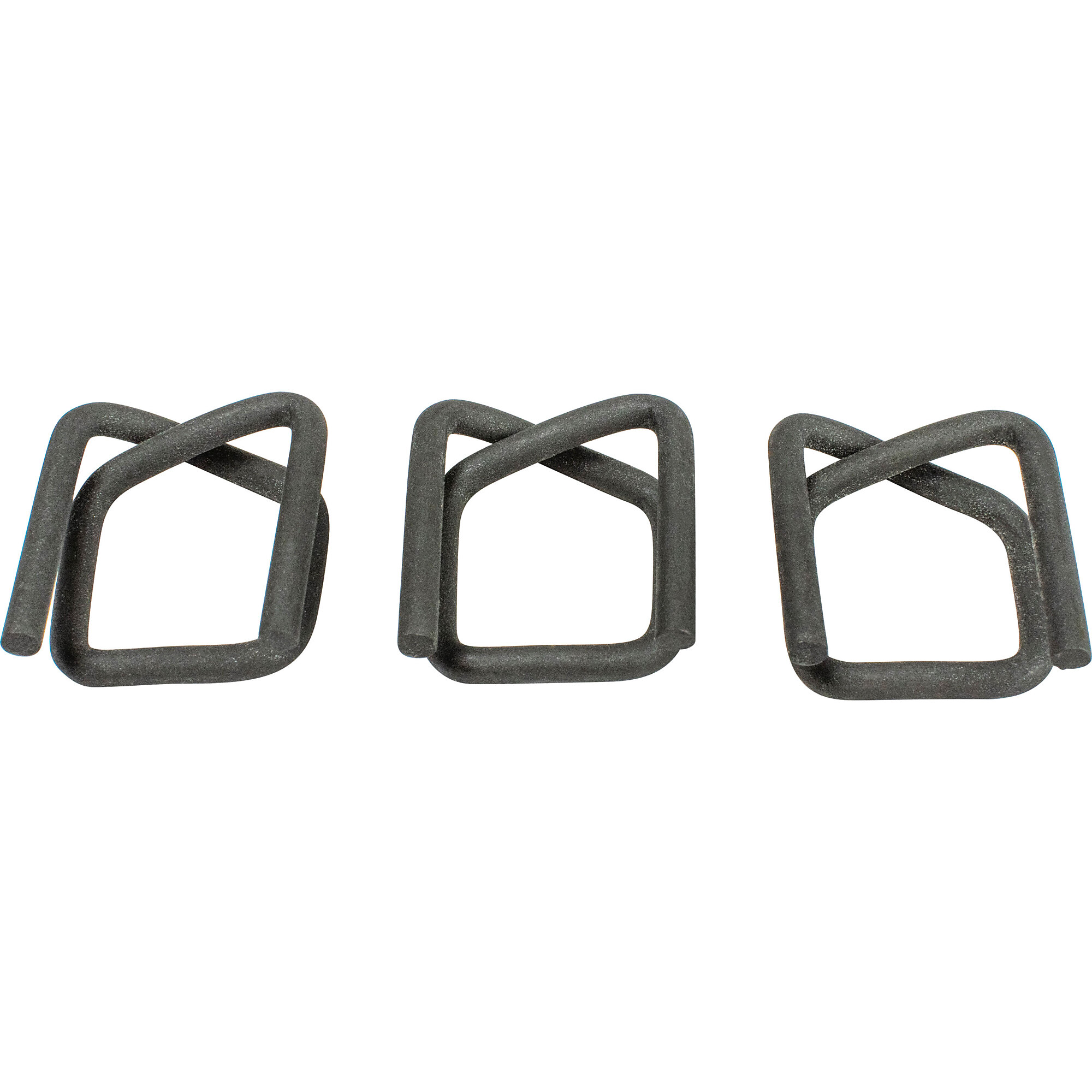 Encore Packaging Heavy Duty Phosphate Wire Buckles — 1/2in., 1000 Pcs, Model# P12WB3-PH