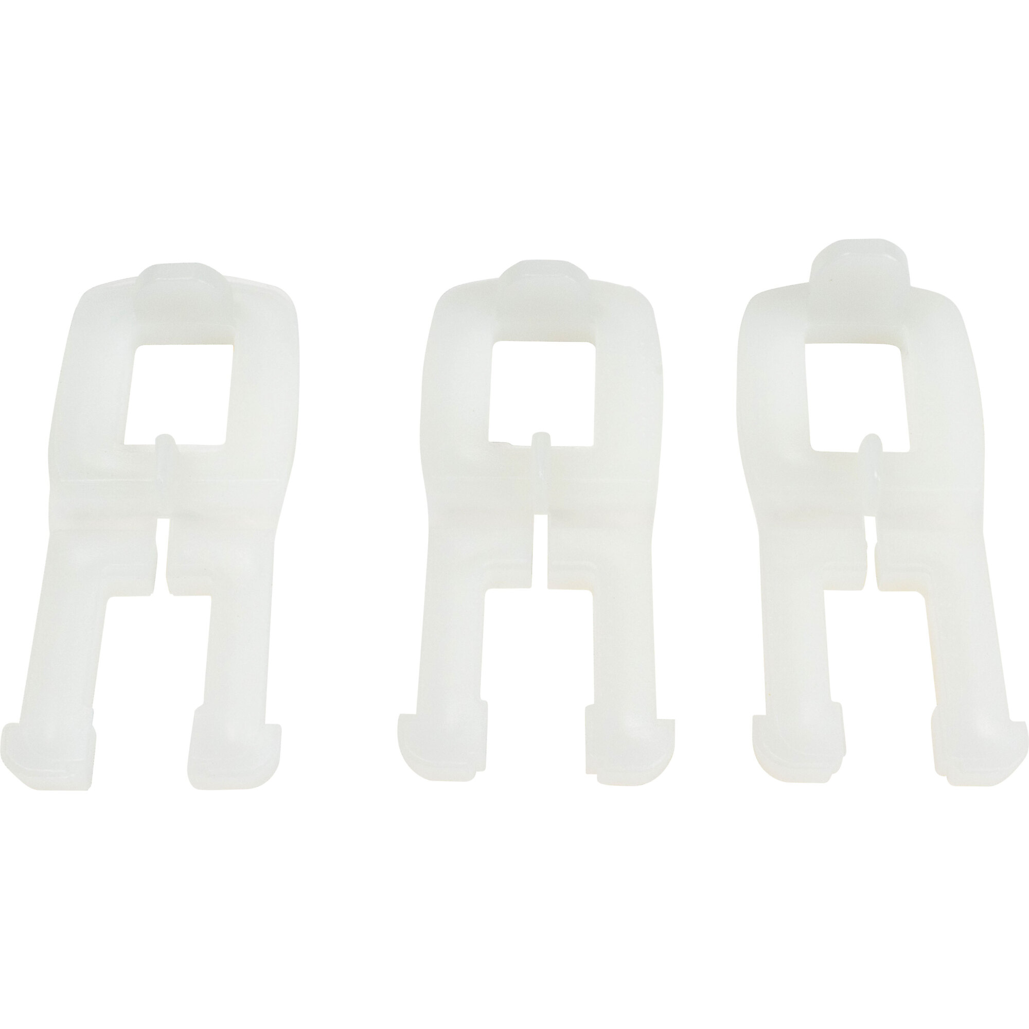 Encore Packaging Poly & Cord Buckles — 1/2in. Plastic, 1000 Pcs, Model# P12PB2-1000