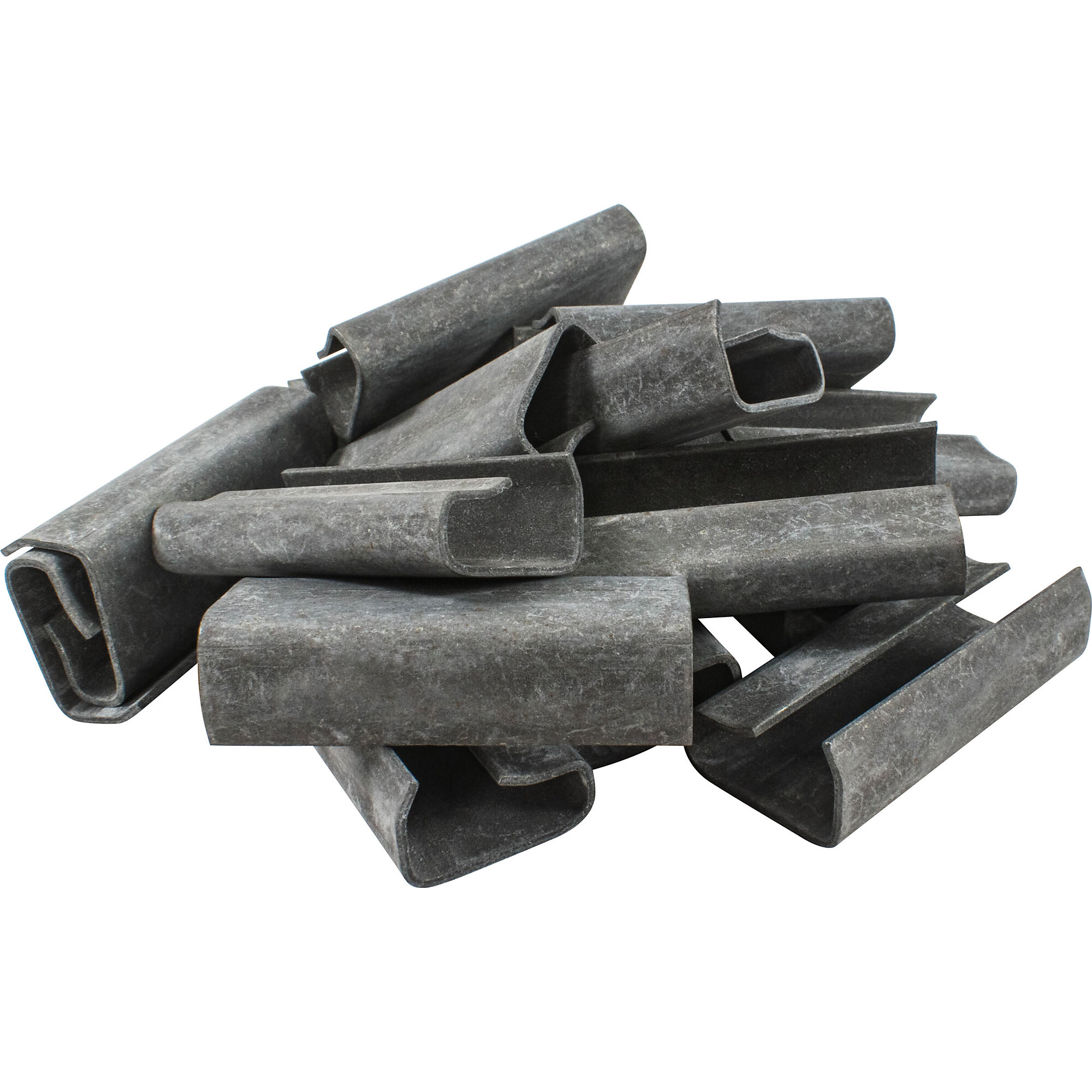 Encore Packaging Heavy-Duty Poly Seal — 5/8in., Serrated, 1000 Pcs, Model# P58PS4-1000