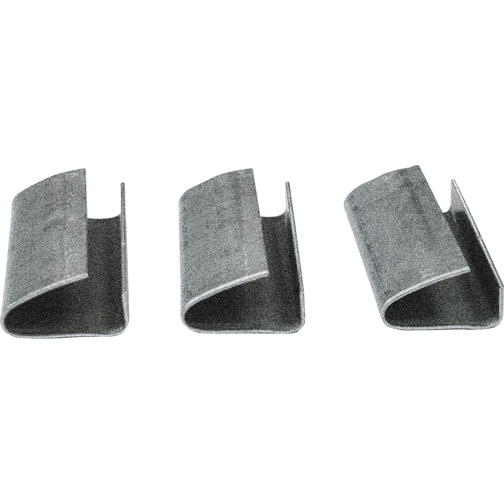 Encore Packaging Poly Seal Snap-On Seals — 1/2in., 1000 Pcs, Model# P12SO1-1000
