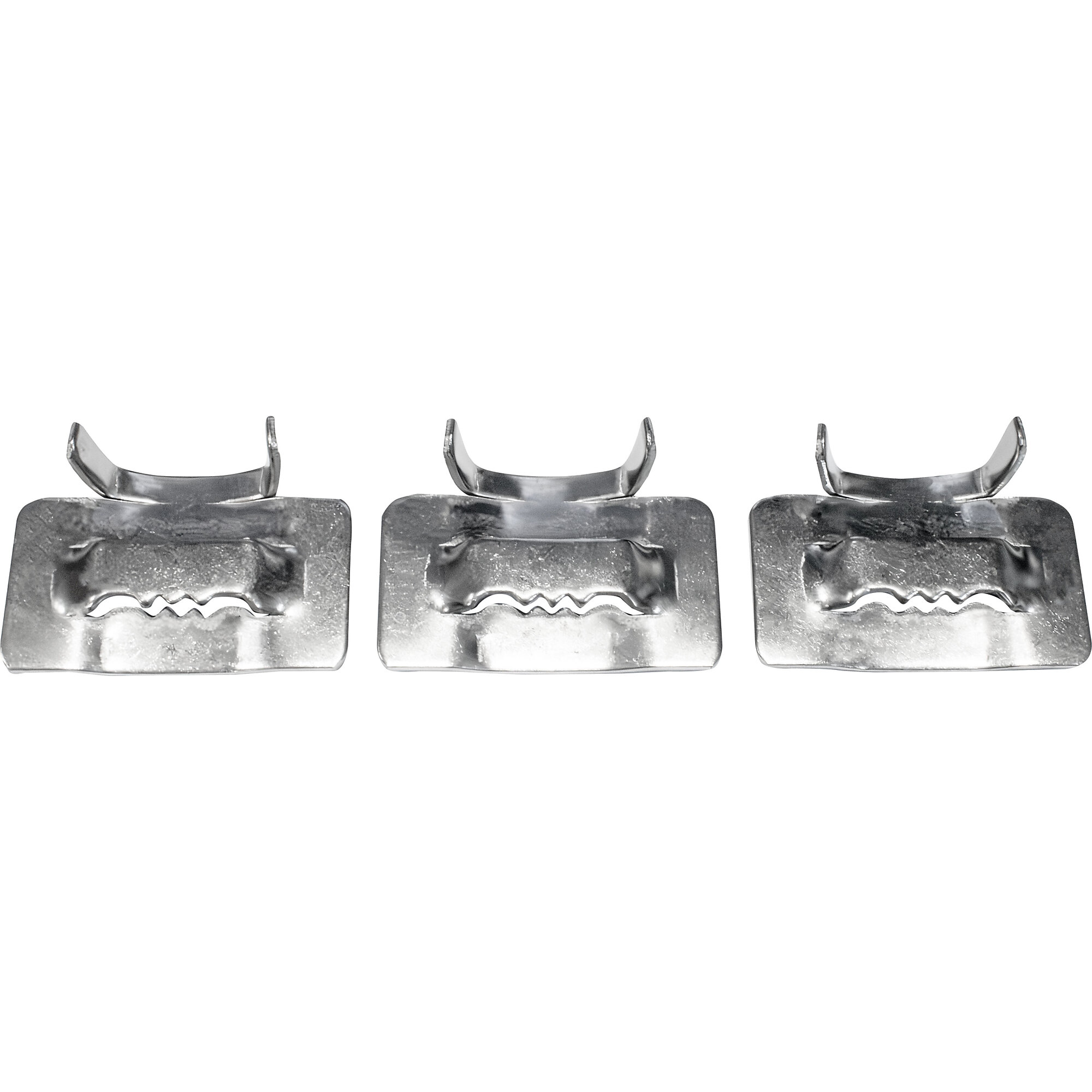 Encore Packaging Stainless Steel Buckle — 5/8in., Rust-Resistant, Model# SS58WB02-100