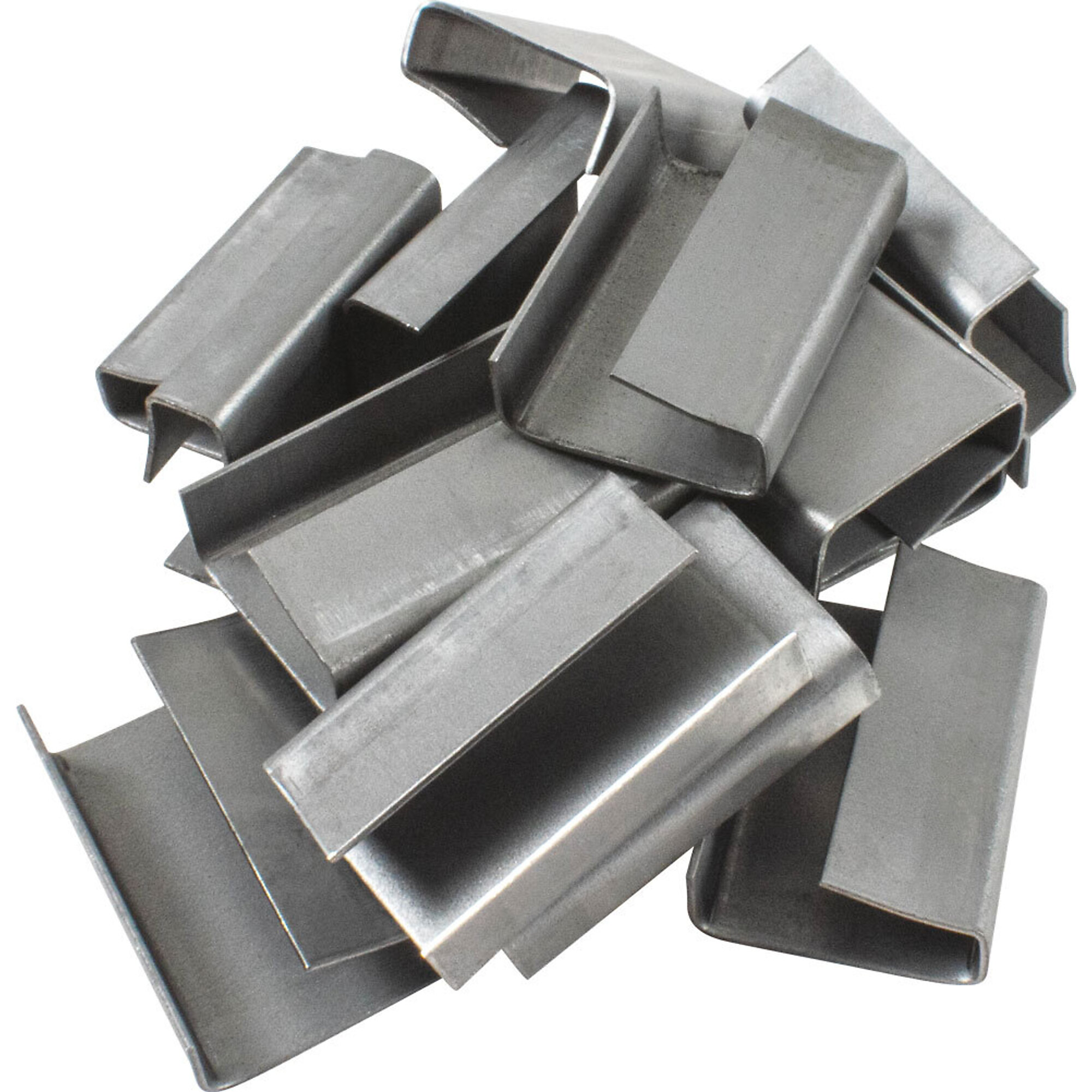 Encore Packaging Poly Seal Snap-On Seals — 3/4in., 1000 Pcs, Model# P34SO2-1000