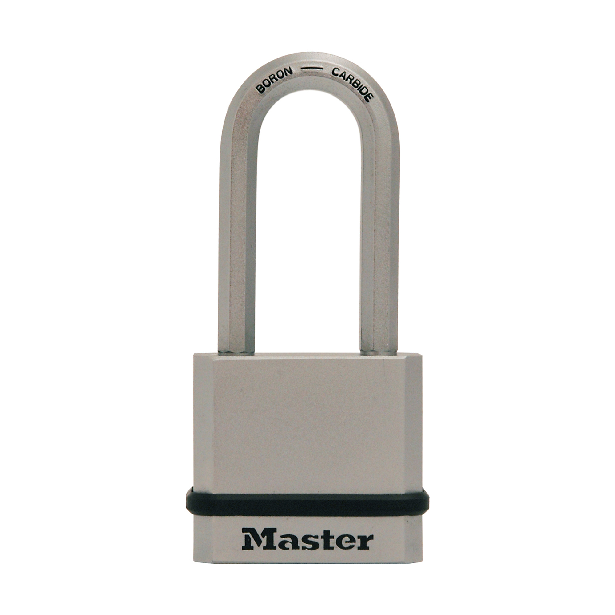 Master Lock Padlock Magnum Solid Steel 1-3/4" x 9/32" Diameter x 13/16", with Key, 1 Pack M530XKADLHCCSEN