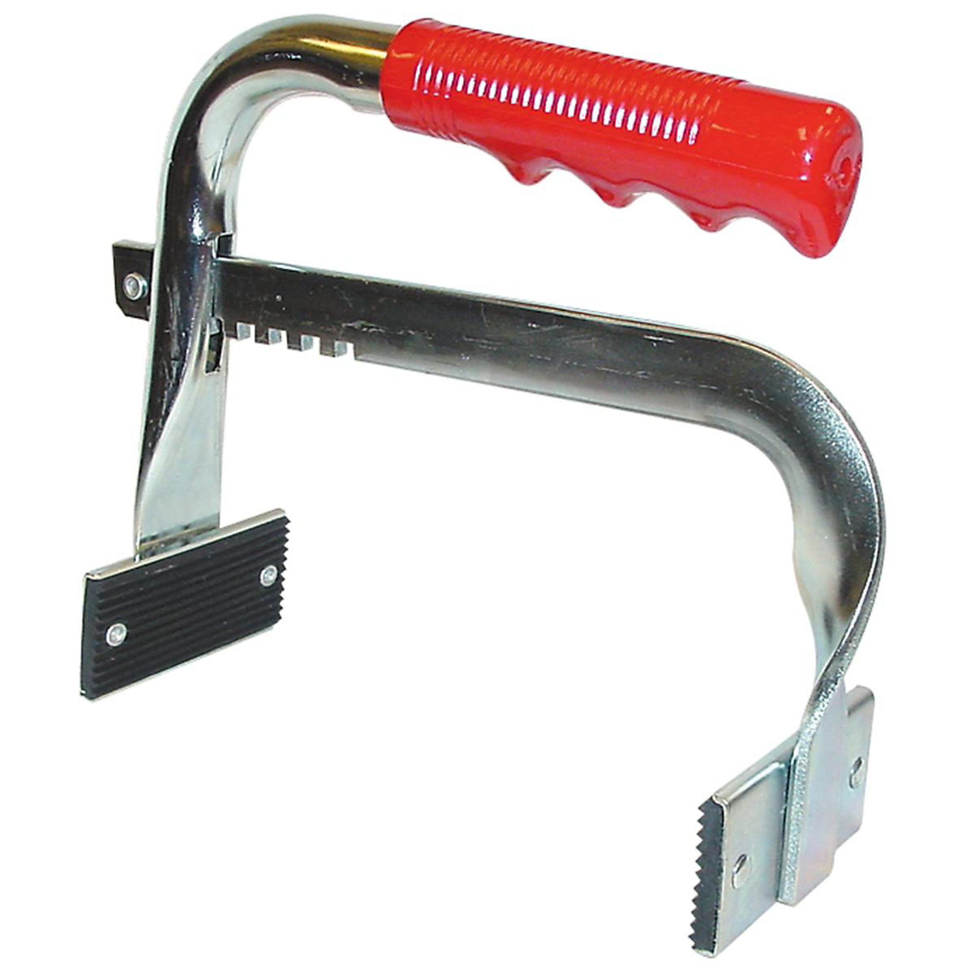 Lang Tools Battery Carrier — Heavy-Duty, Zinc-Plated Steel, Non-Slip Rubber Grip, 7.5in. Width, Model# KASB600