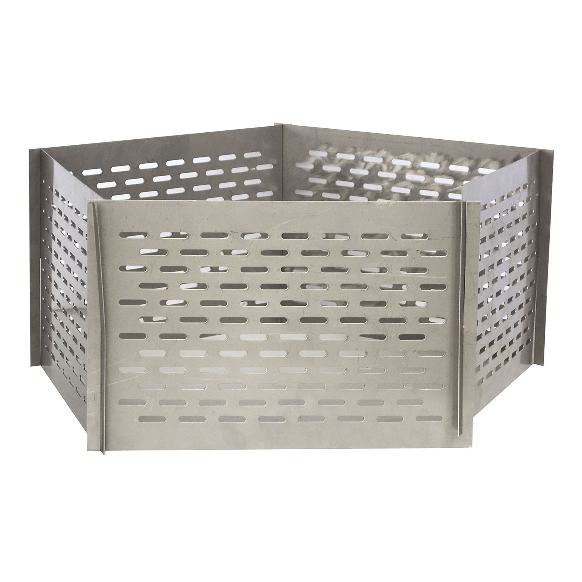 Sportsman Stainless Steel Portable Fire Pit — 5-Panel, Interlocking, Corrosion-Resistant, Model# SSFP