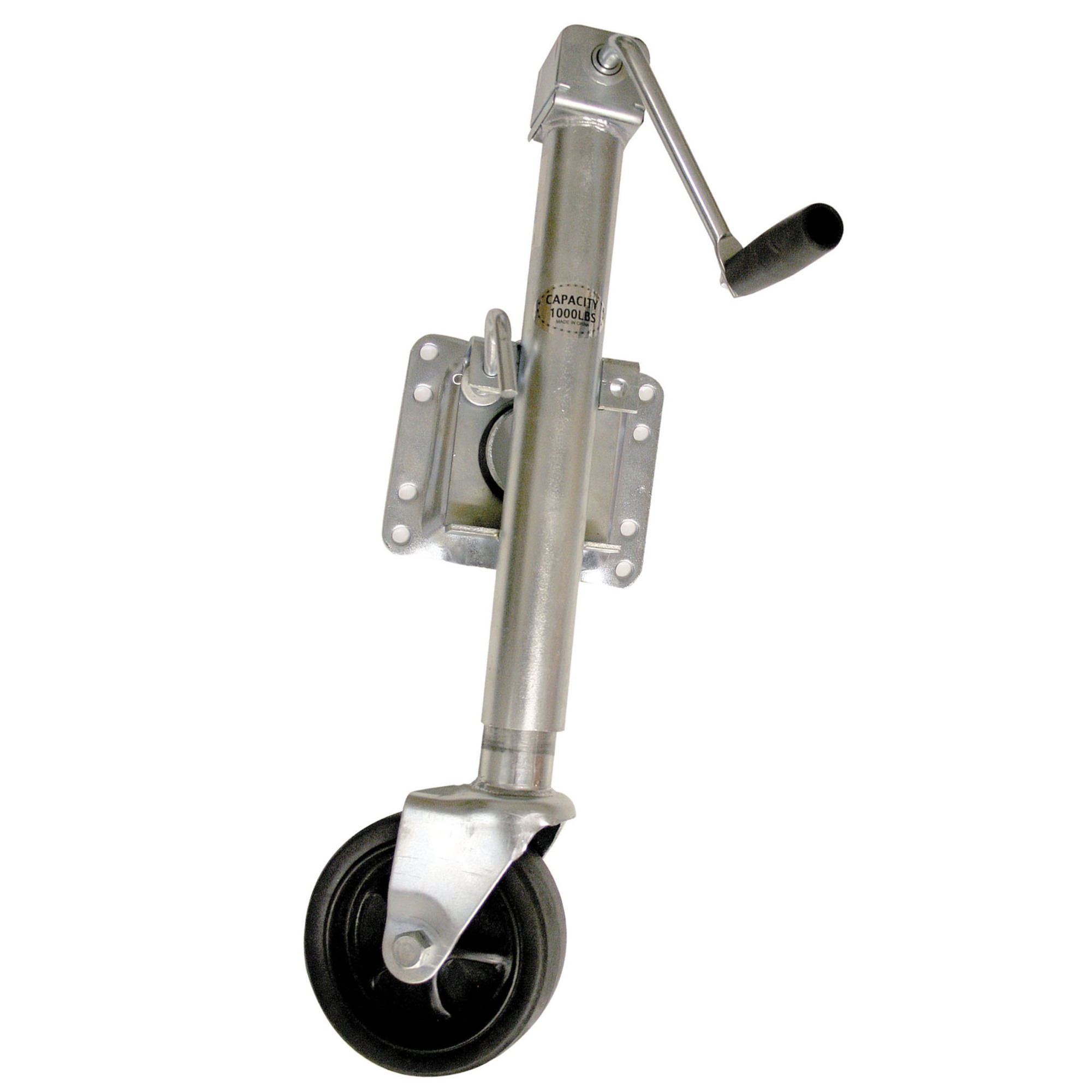 Buffalo Tools Sportsman Series Trailer Jack — 1000-Lb. Capacity, Adjustable Height, 26in. Lift, Model# TJ1
