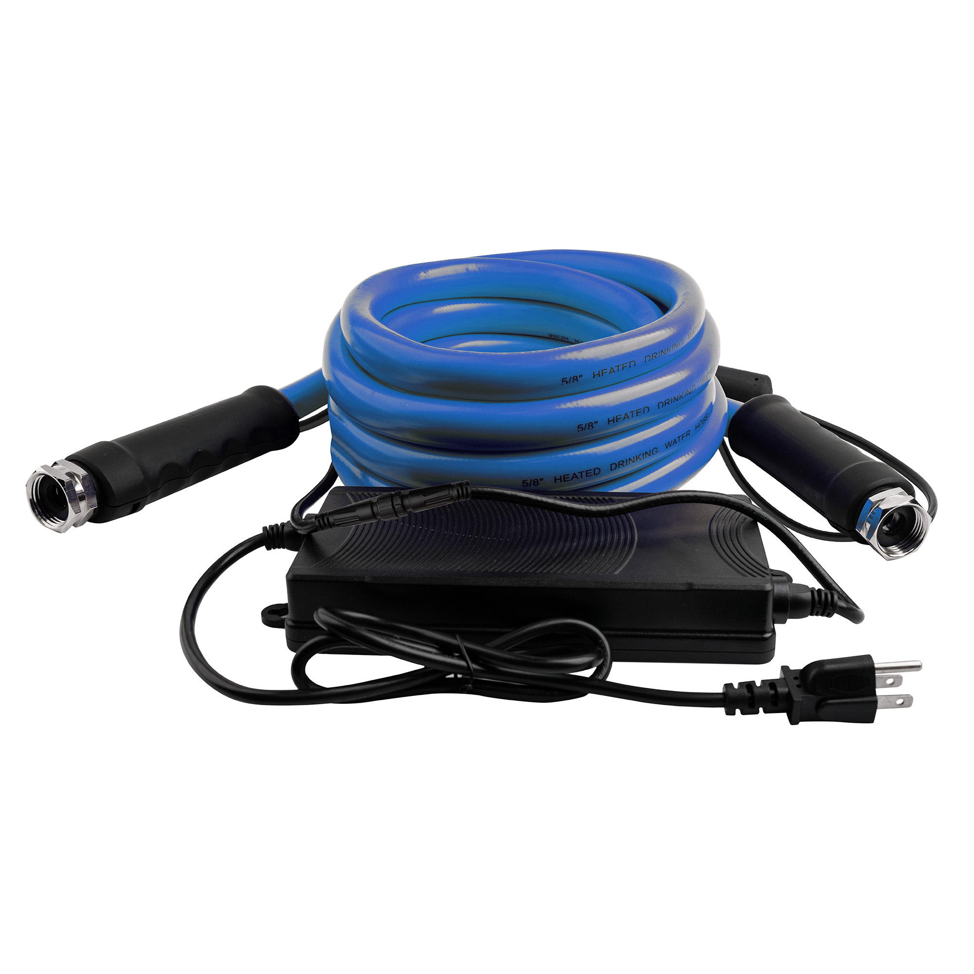 Power Sentry Heated Hose, 15ft. x 5/8in., 12V, BPA- and Lead-Free, UV-Protected, Model# RVHL-15