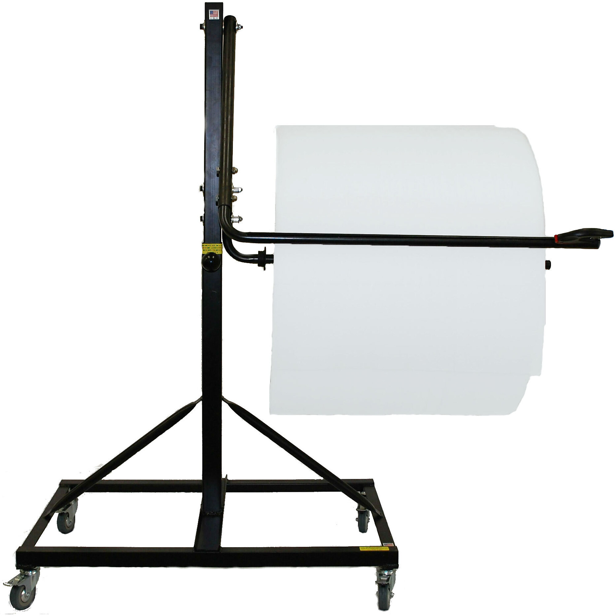 Encore Packaging - Floor Unit Material Dispenser with Single Arm and Slide Cutter - 12" EP-6250S-12