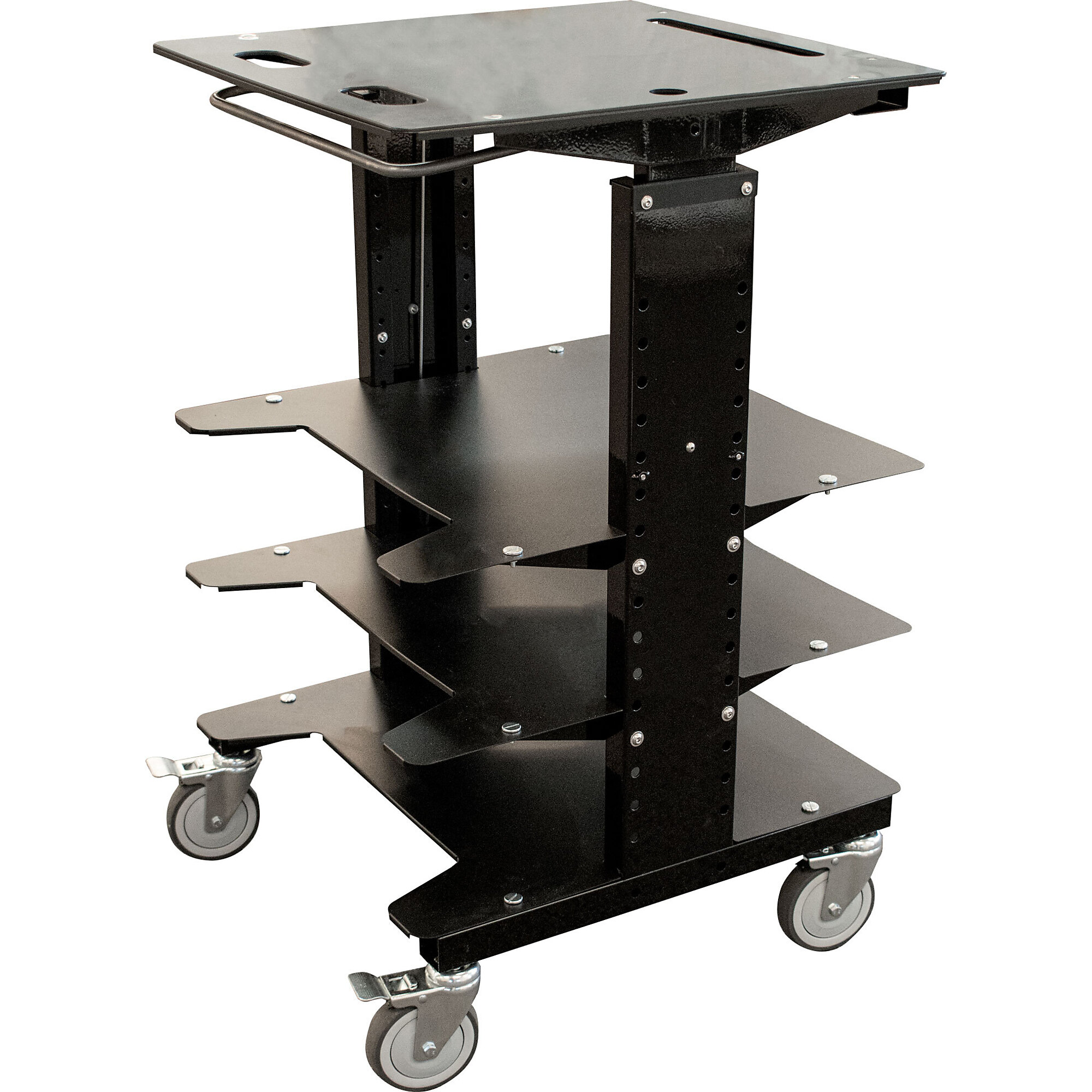 Encore Packaging Ergonomic Power Mobile Cart — Steel, Model# EP-5805-S