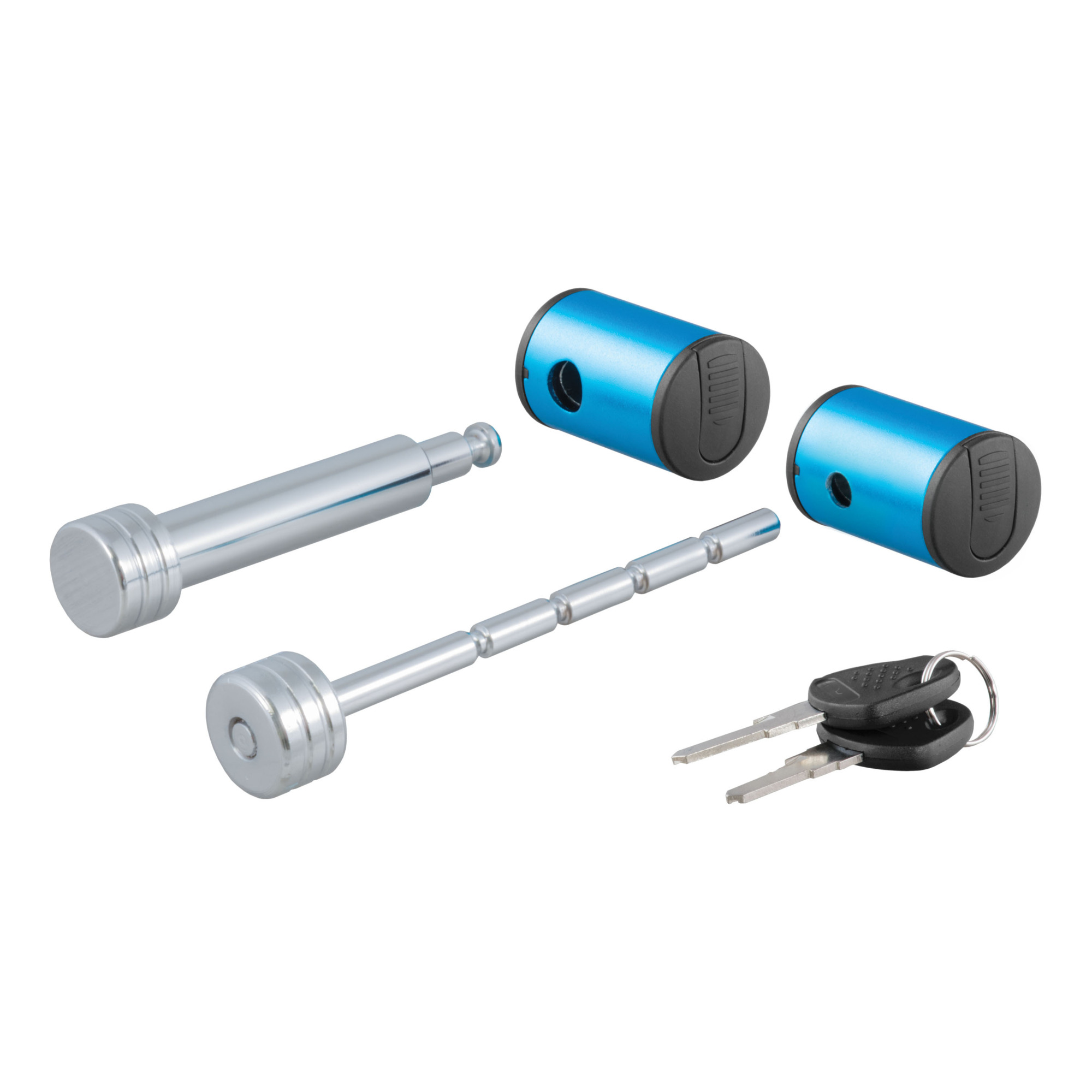 Curt Manufacturing Right-Angle Trailer Lock Set — 5/8in. Pin for 2in. Receiver, 1/4in. x 3in. Coupler Span, Model# 23505