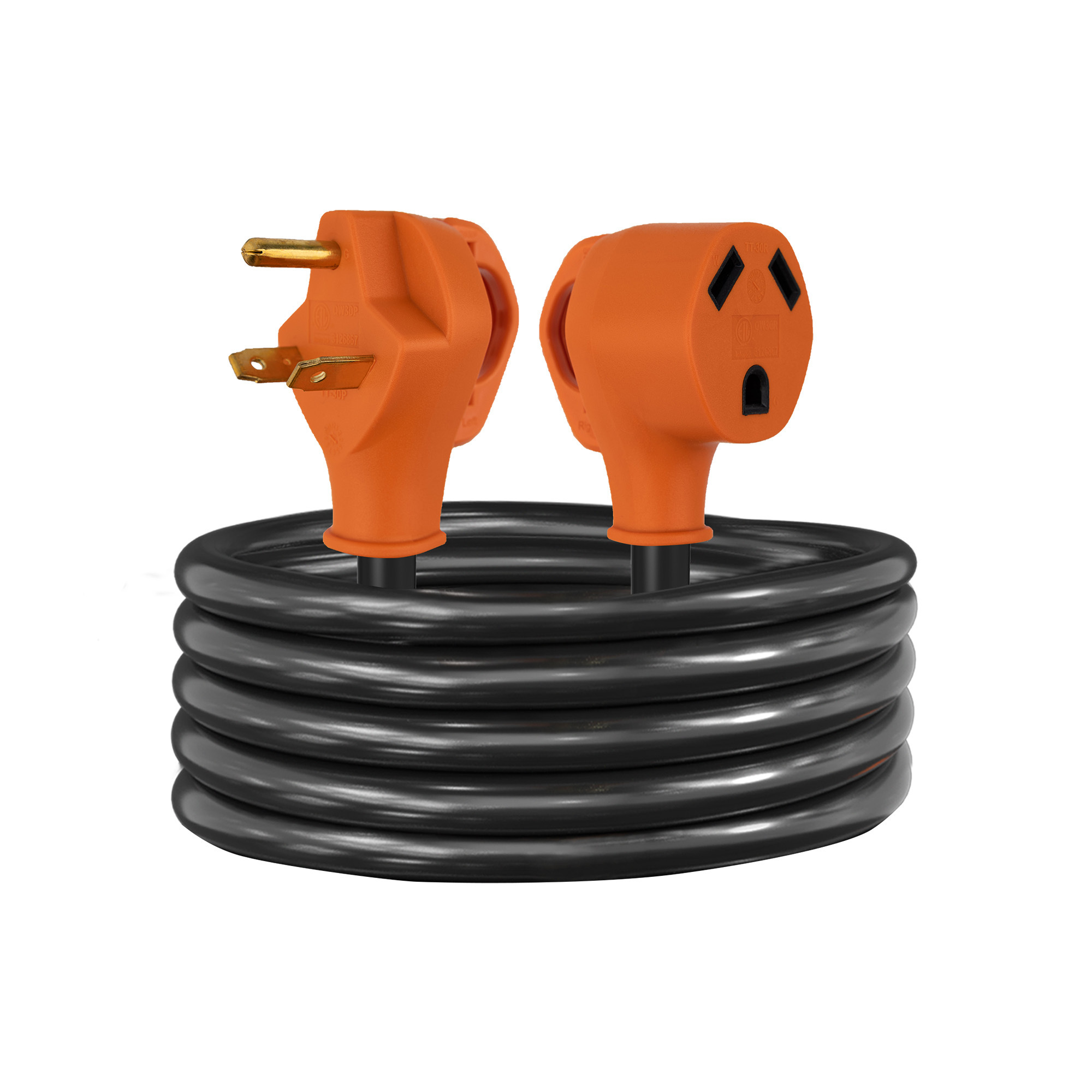Power Sentry RV Extension Cord — 25ft., 30 Amp, Durable Construction, Model# GLRVEX3025