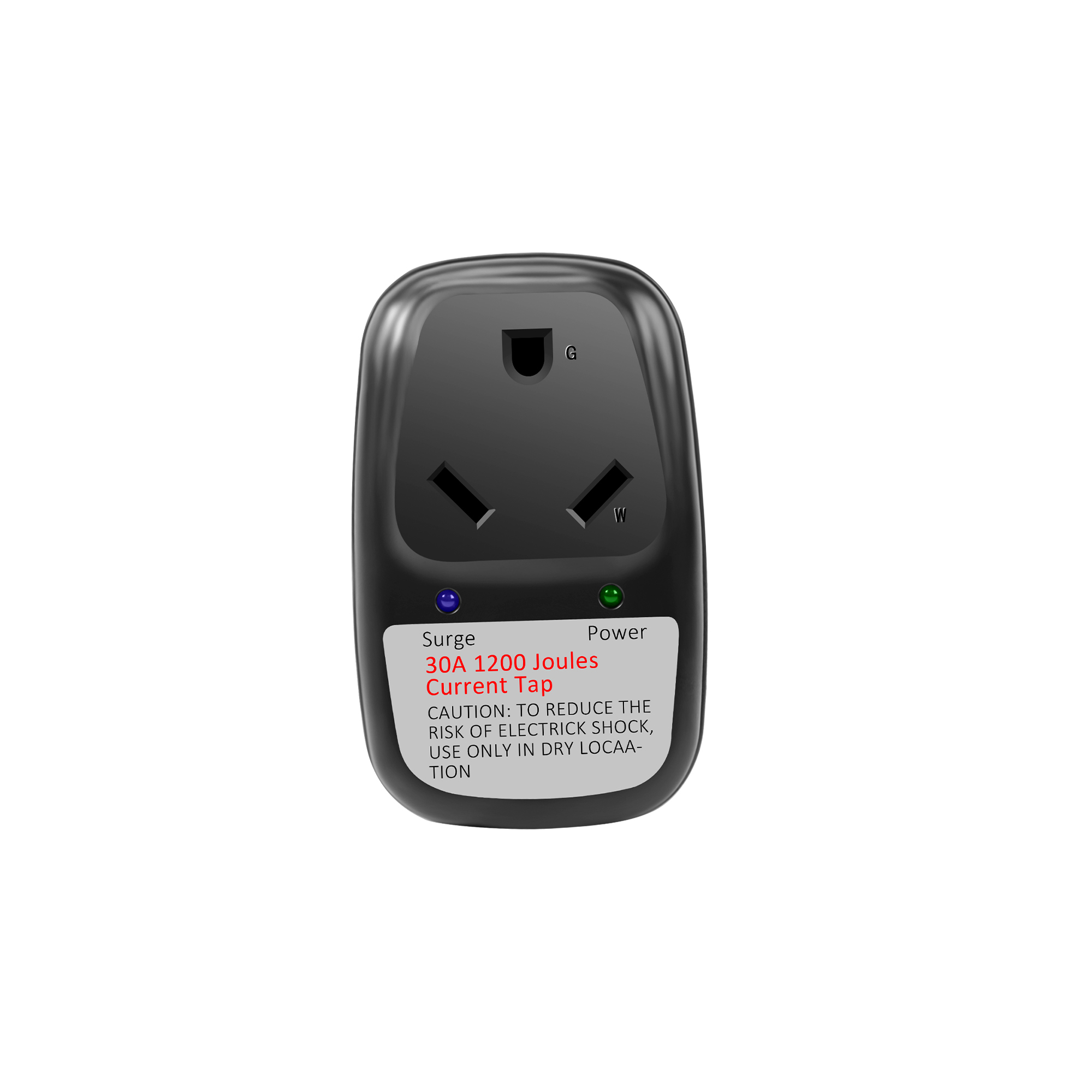 Adsafe RV Surge Adapter — 30A, 125V, 1200 Joules, LED Indicator Lights, Model# ADSPS30