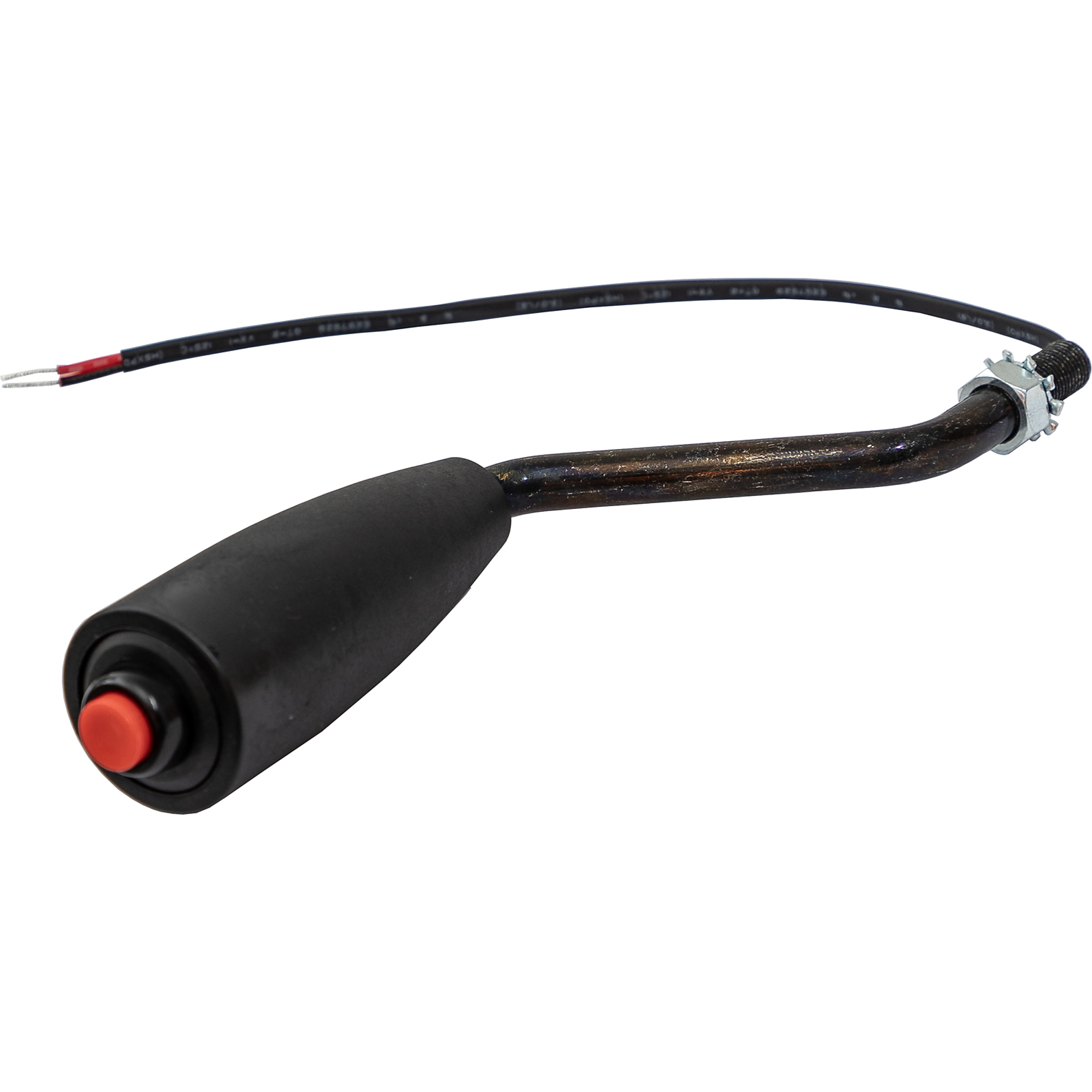 Buyers Products Handle Assembly, 55 Degree Offset with On/Off Push Button Switch (for 64575502) ,Model# 645755H2