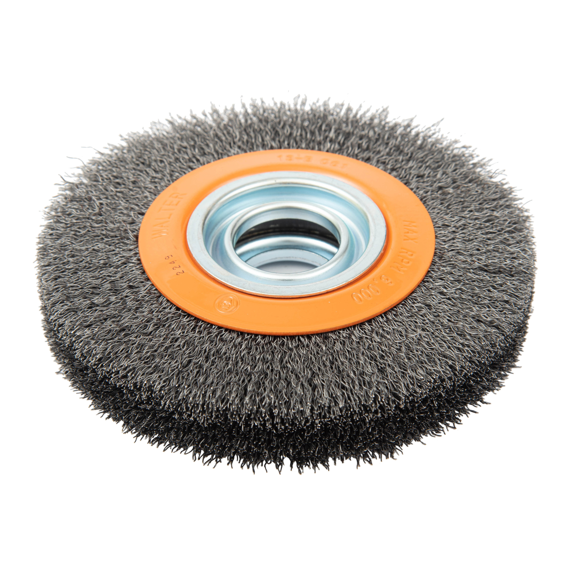 Walter Bench Grinder Brush — 6in., Oil Hardened Steel, Model# 13B061