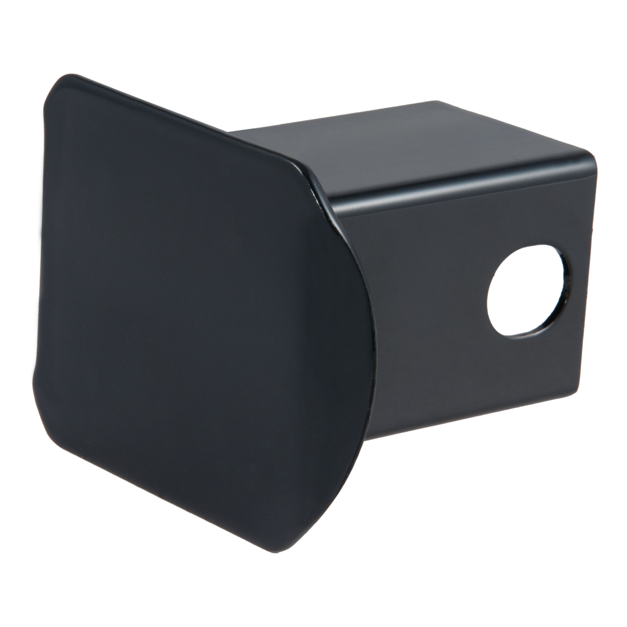 Curt Manufacturing Trailer Hitch Cover — Black Steel, Fits 2in. Receiver, Model# 22750