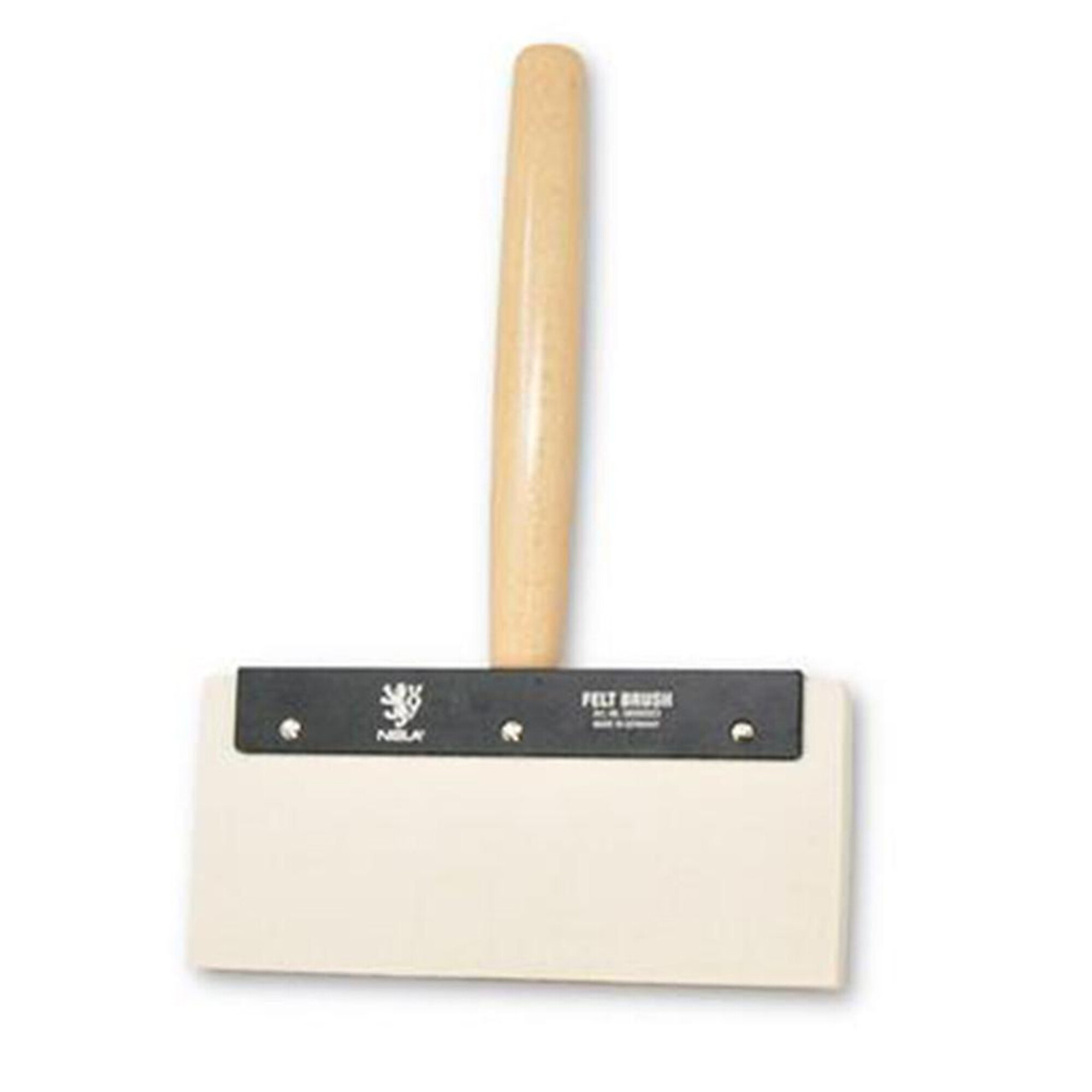 NELA Wet/Dry Rub Brick with Felt Brush — 9in., Model# NELBBGB