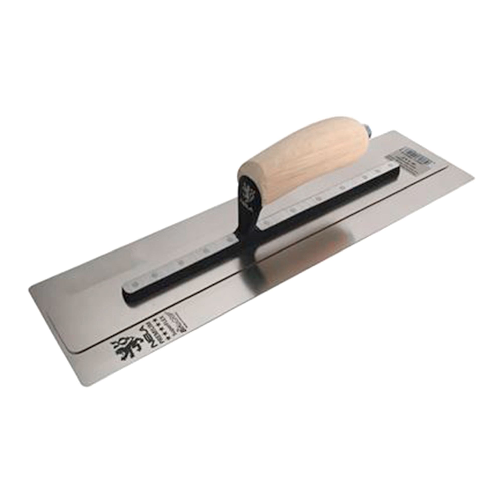 NELA Superflex Stainless Steel Trowel — 11in. x 4-1/3in., Wood Handle, Model# NELP11