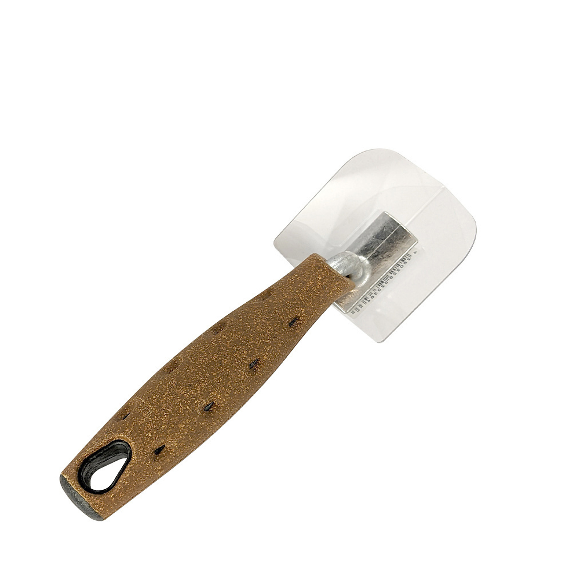 NelaFlex Plastic 90 Degree Corner Trowel — 3.1in. x 1.7in., Cork Handle, Model# NELPC3