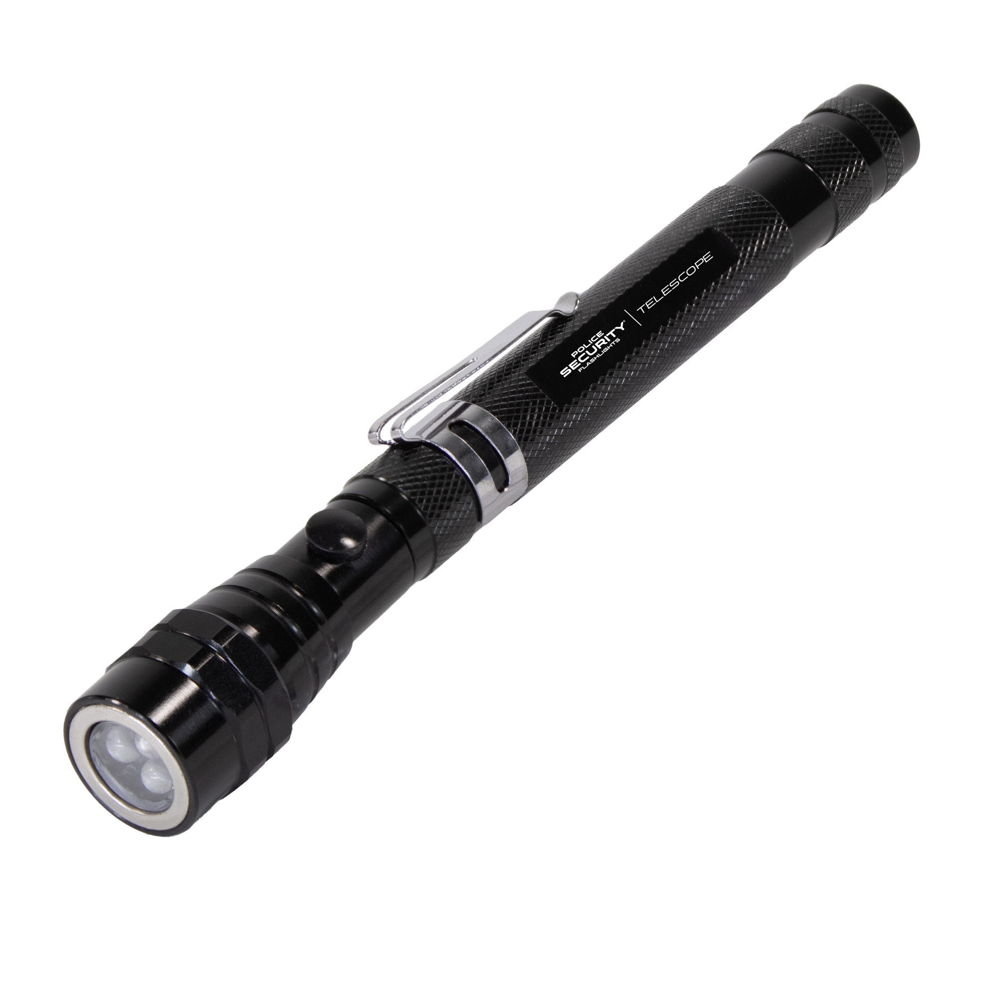 Police Security Telescopic Magnetic Pick-Up Tool with Flashlight, 10 Lumens, Model# 97758