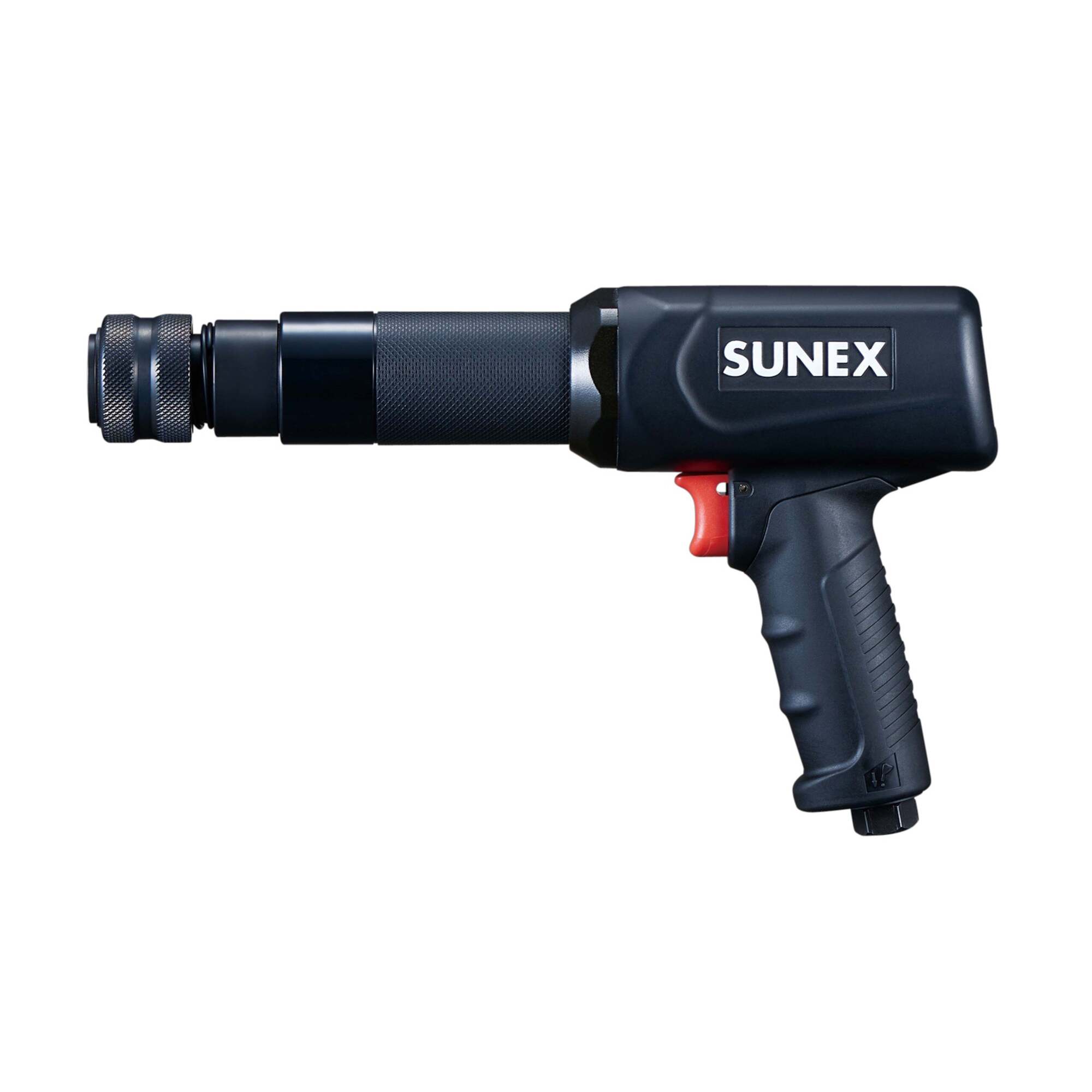 Sunex Tools Heavy-Duty Long Barrel Air Hammer — 2300 BPM, 3.75in. Stroke, Quick-Change Chuck, Model# SX2302