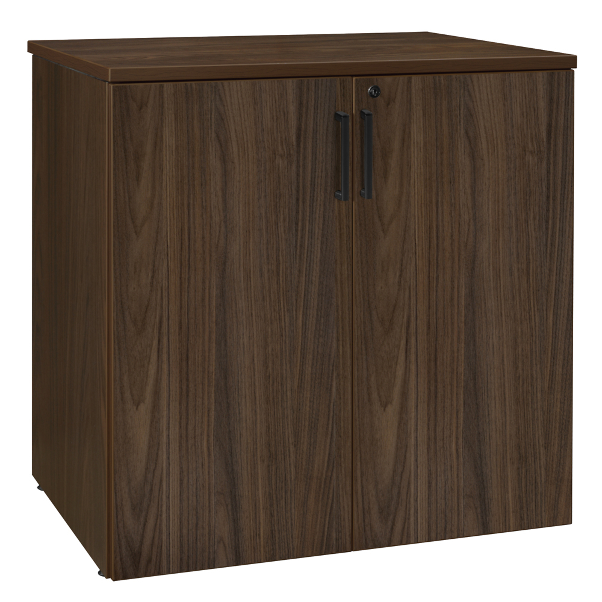 Regency Furniture Legacy Stackable Storage Cabinet — 35in., Neo Walnut, Lockable Doors, Model# LSC3535NW