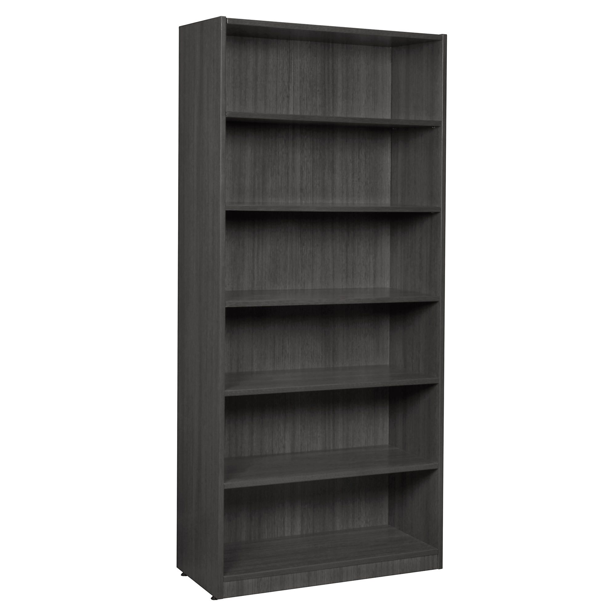 Regency Furniture Legacy Bookcase — 71in. Height, 5 Adjustable Shelves, Ash Grey, Model# LBC7132AG