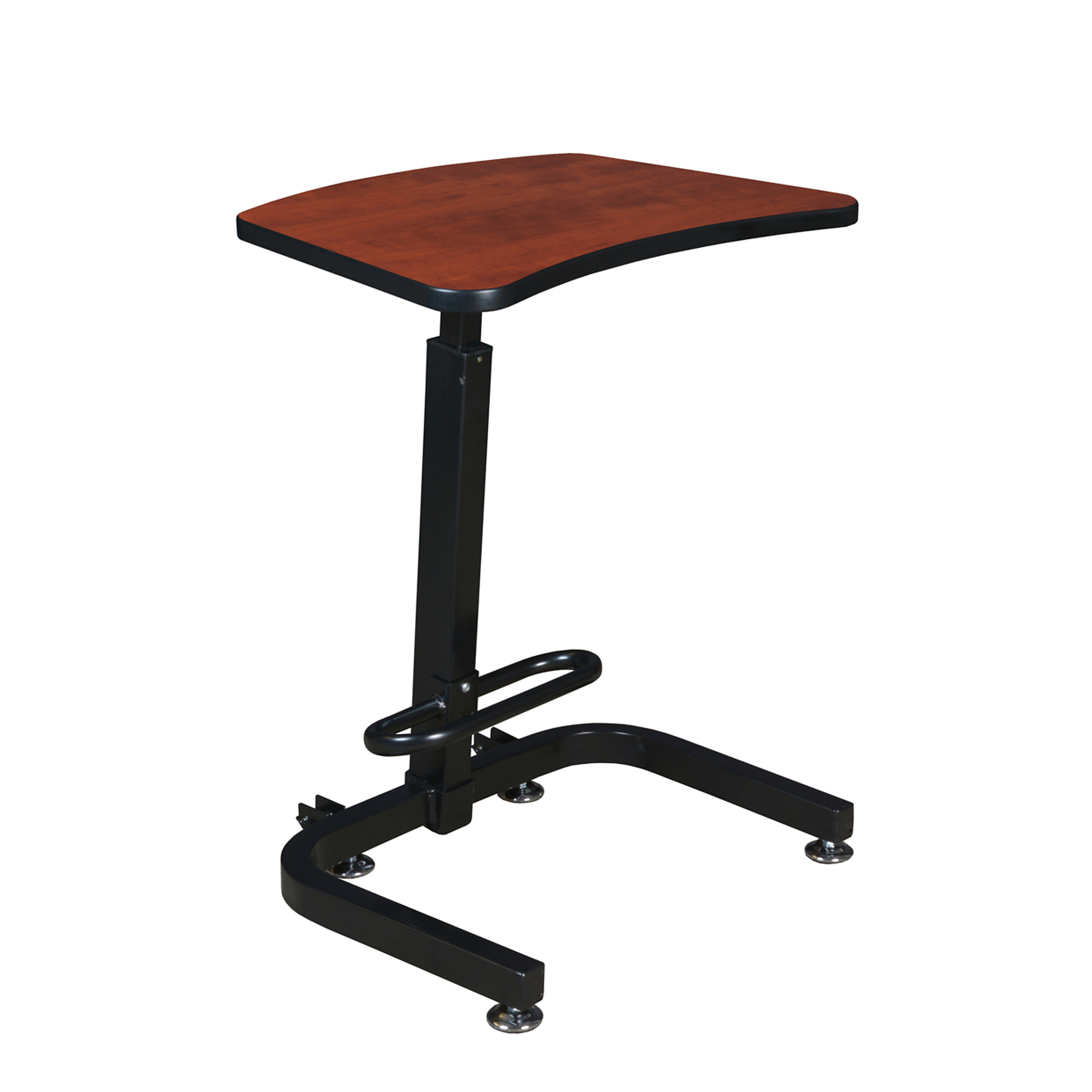 Regency Brody Sit-Stand Desk — Cherry Finish, 1in. Thick Melamine Laminate, Footrest, Model# 1900CH