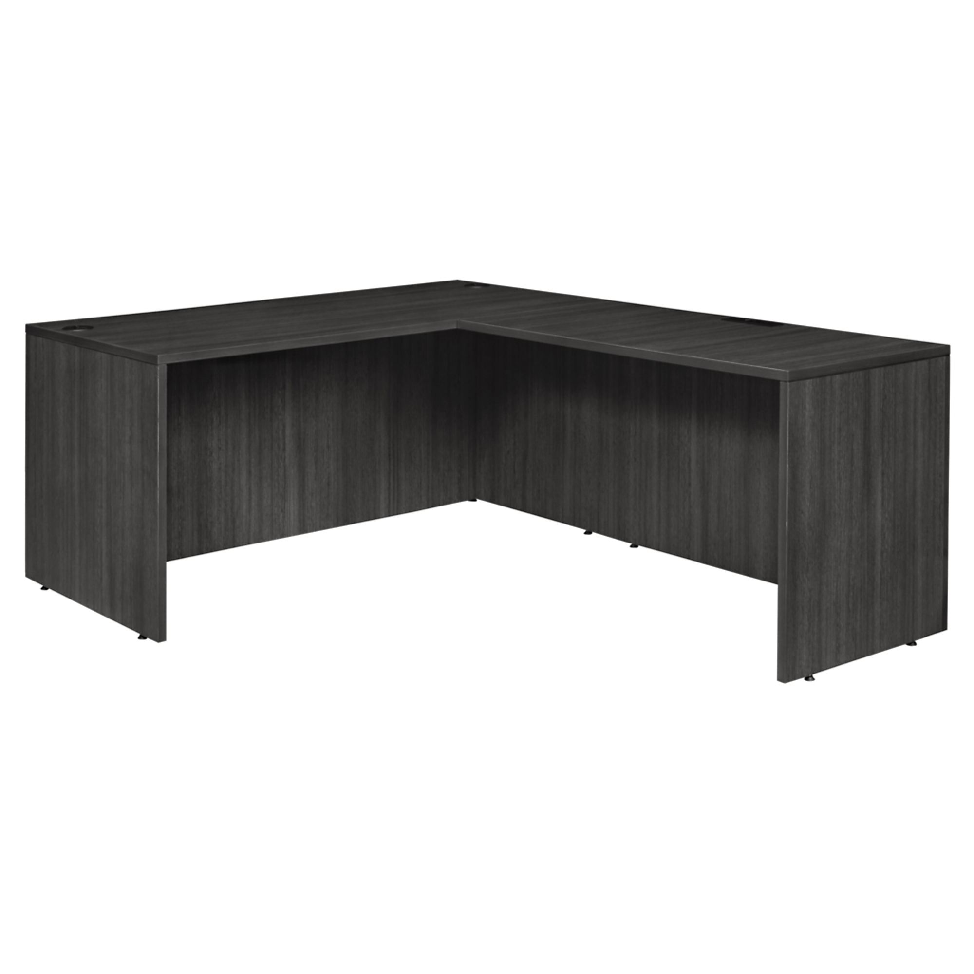 Regency Legacy Executive L Desk Shell — 66in. x 77in., Ash Grey, Model# LLDS663047AG