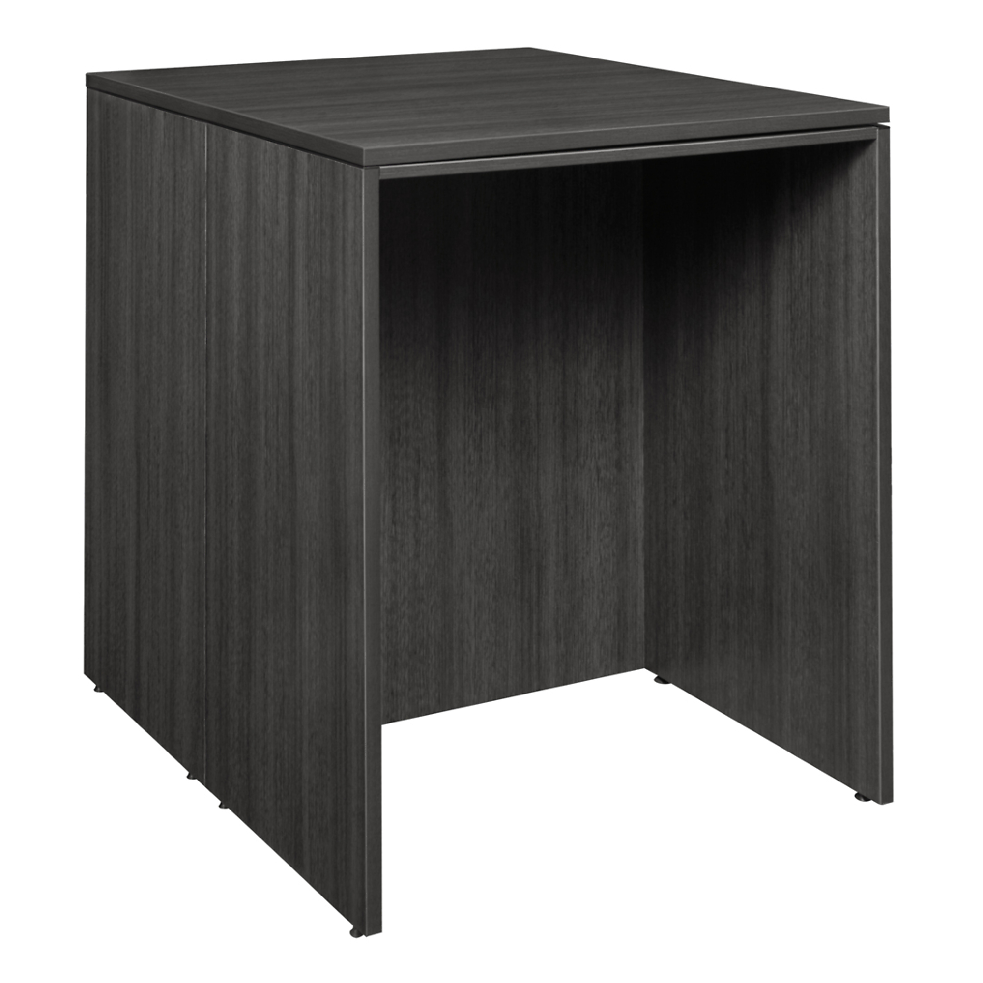 Regency Legacy Stand Up Back-to-Back Desk — Ash Grey, 34in. Kneespace, Model# LSSDSD3646AG