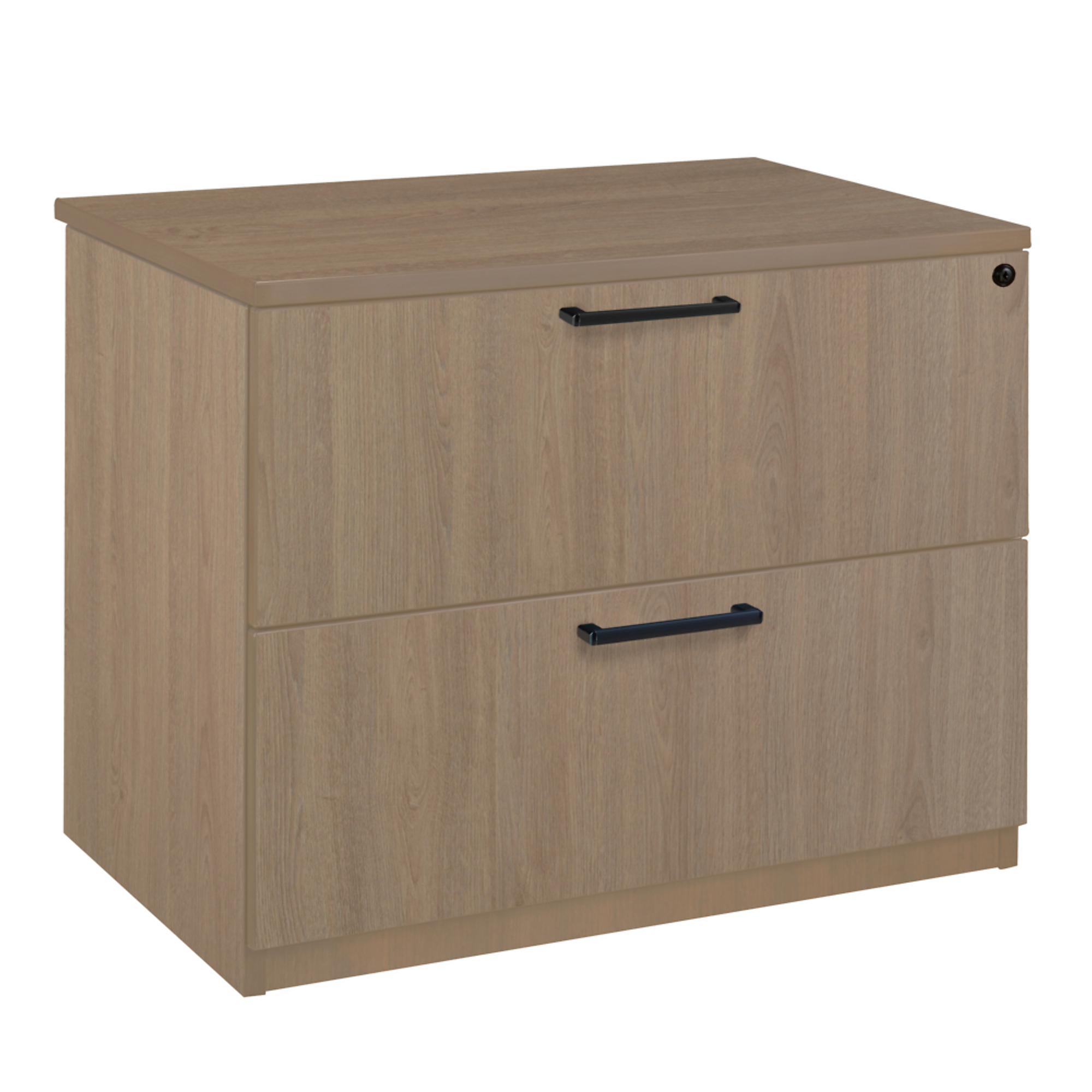 Regency Furniture Legacy 2-Drawer Lateral File — Noble Oak, Locking Drawers, Model# LPLF3624NO