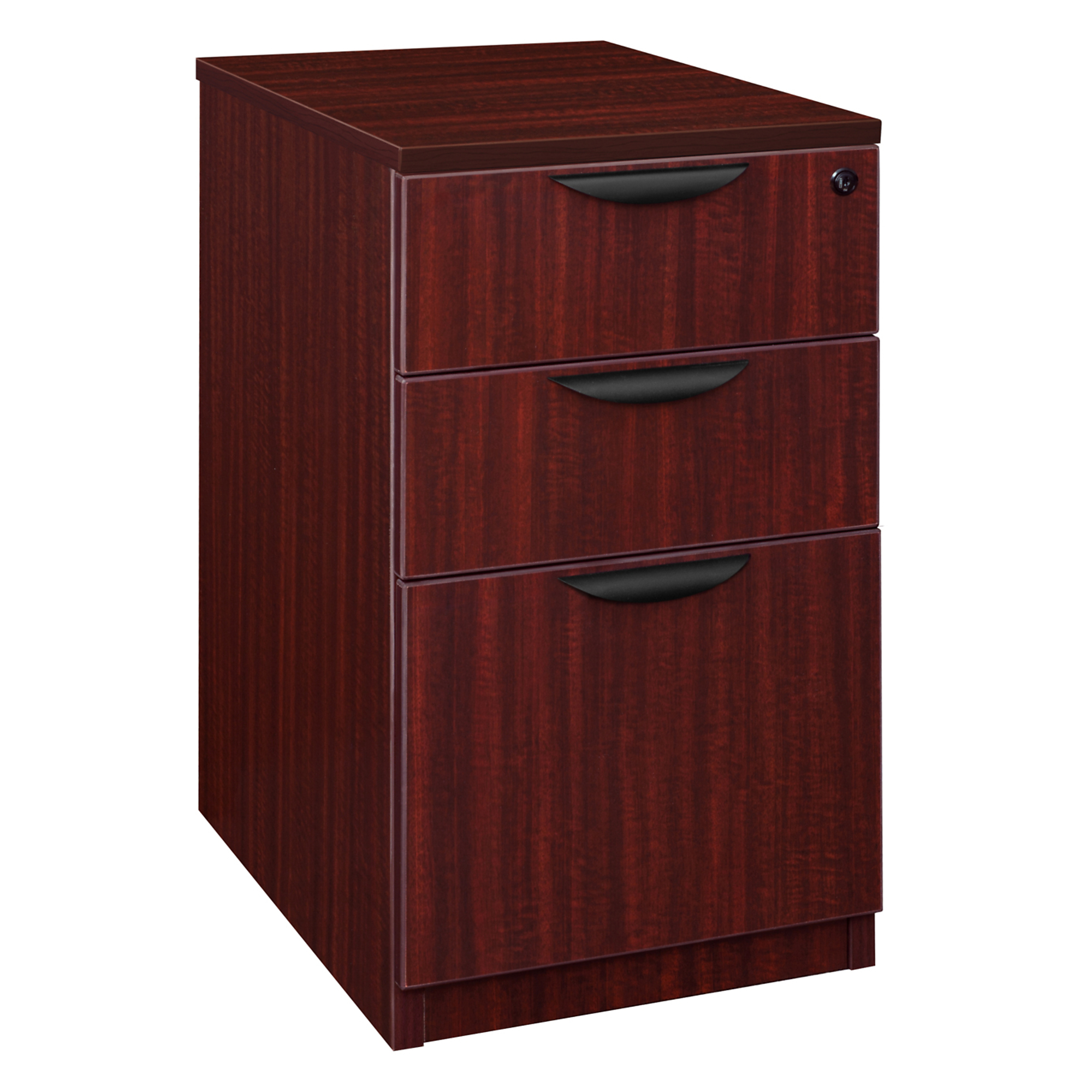 Regency Furniture Legacy Box Box File Cabinet — Mahogany, Lockable Drawers, Model# LPDBBF22MH
