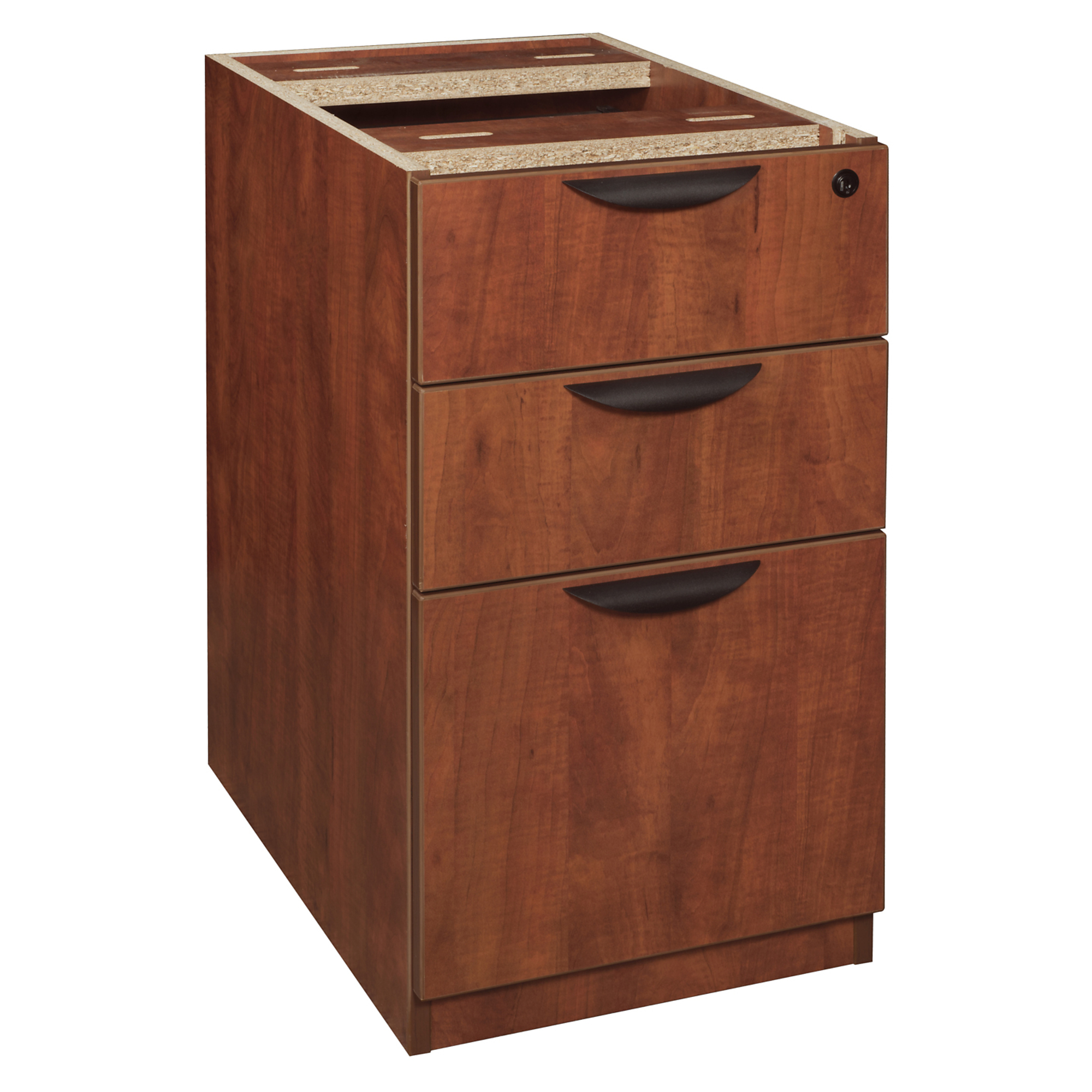 Regency Legacy Box-Box-File Pedestal Drawer Unit — Cherry, Lockable, Model# LPBBF22CH