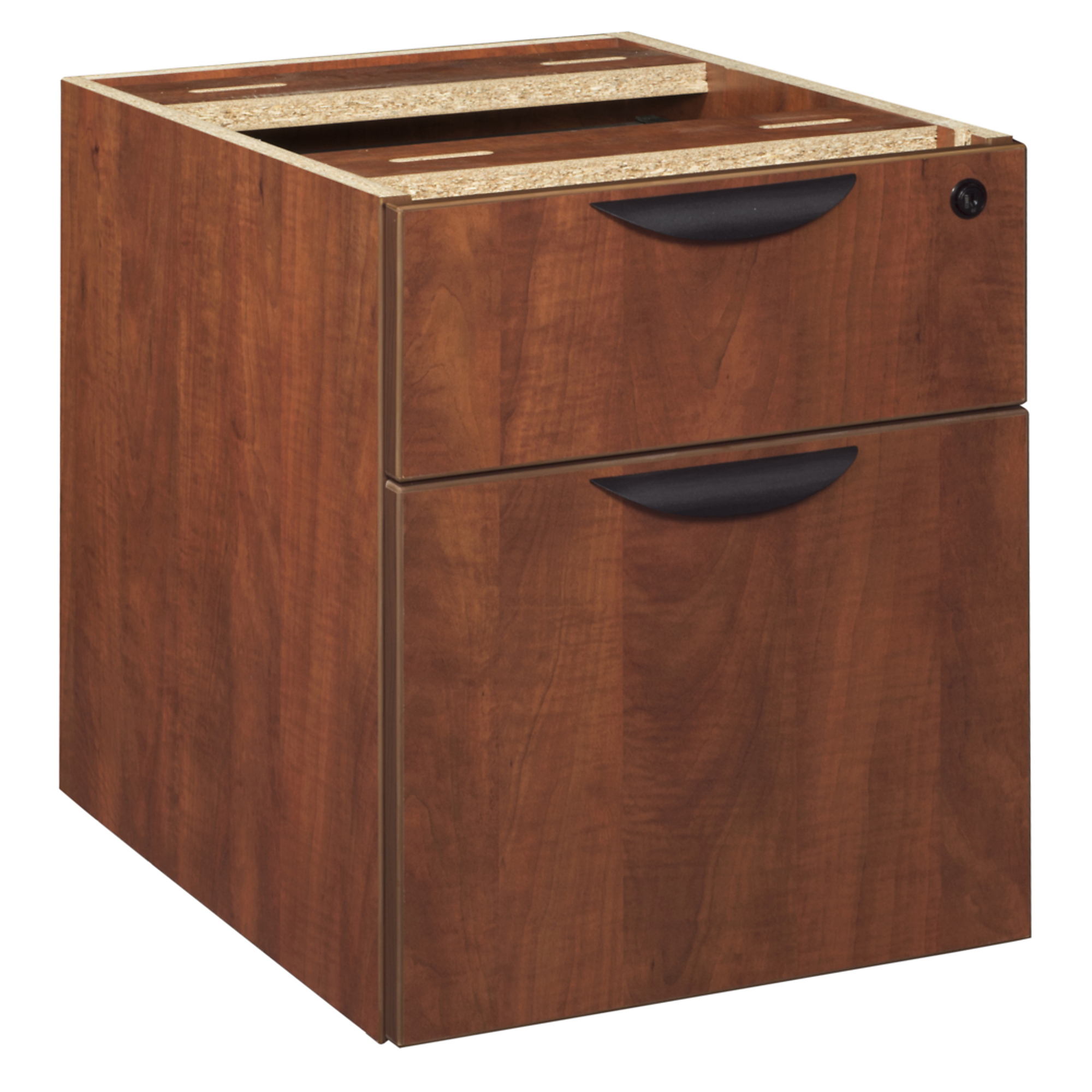 Regency Furniture Legacy Box File Pedestal Drawer Unit — Cherry, Lockable Drawers, Model# LPBF22CH