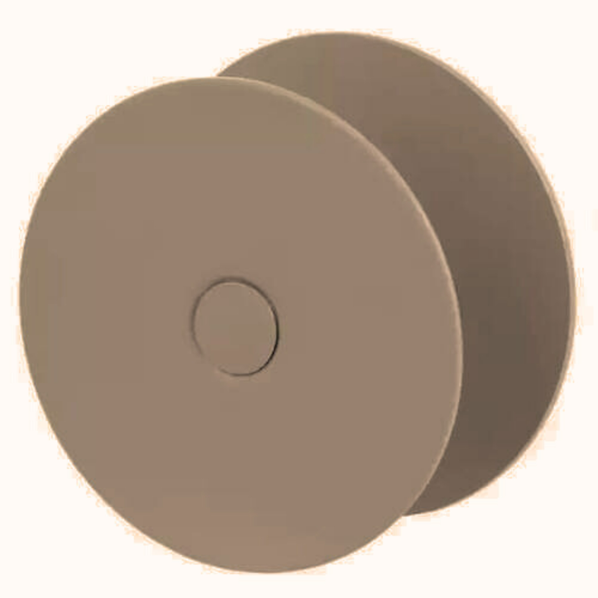 Trans Atlantic Door Hole Filler Cover — 2-3/8in., Prime Coat, Model# DL-DX161-USP