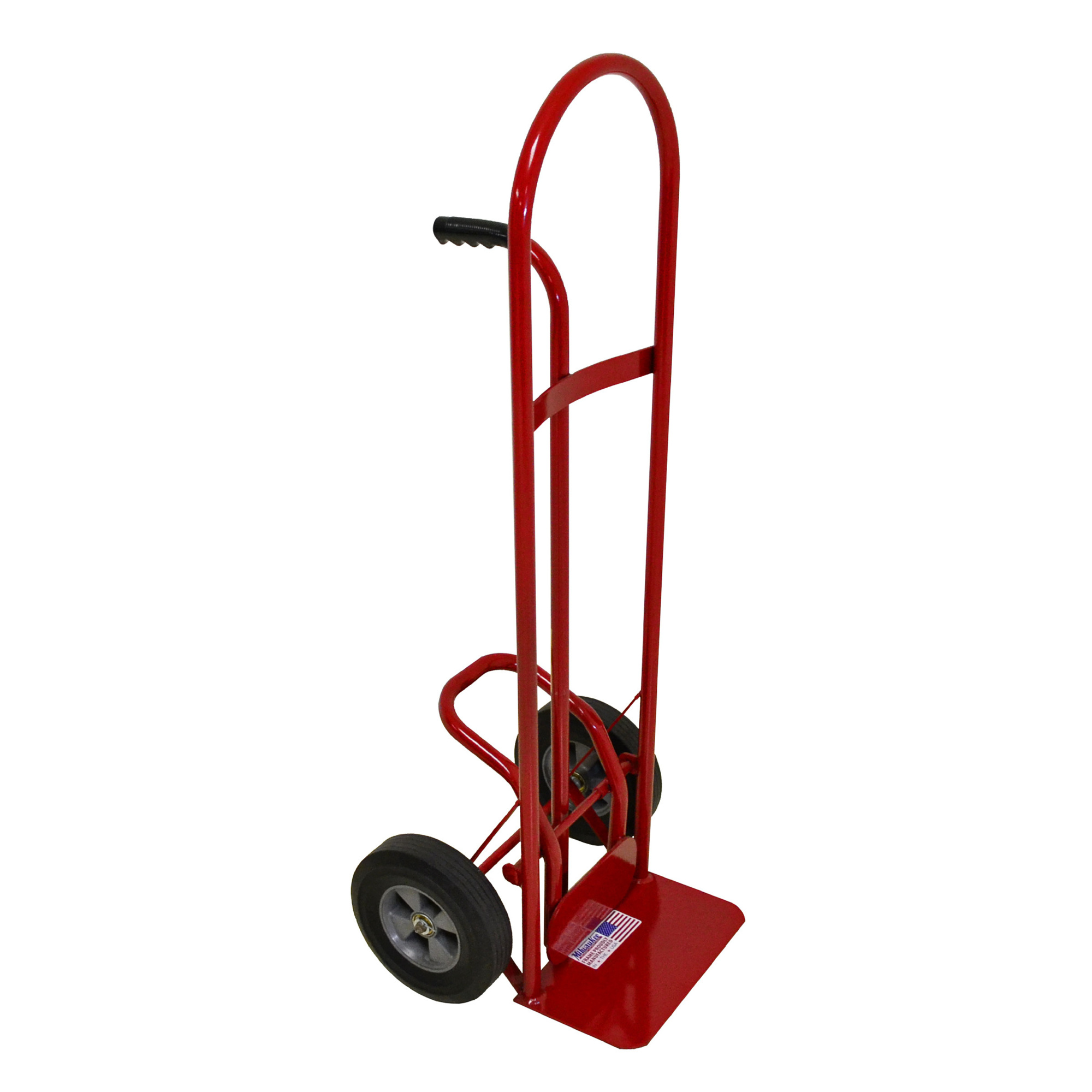 Milwaukee Hand Trucks Pin Handle Truck — 800-Lb. Capacity, 10in. Puncture-Proof Tires, Model# DC47025