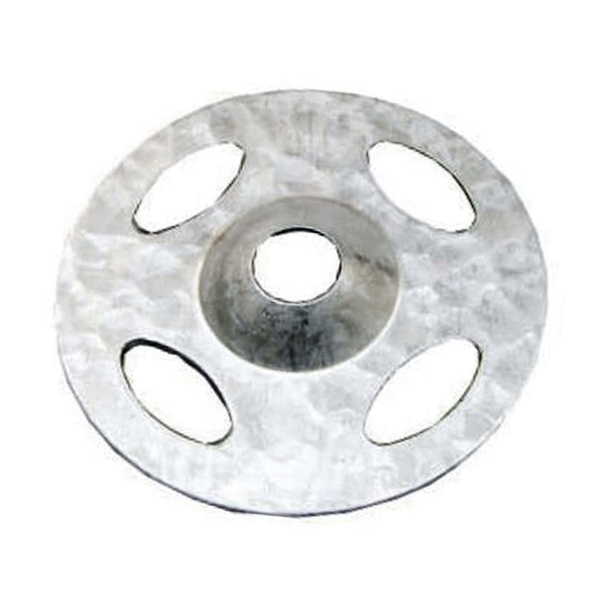 Blue Builder Legless Lath-Plate — 1-1/4in. Washer, G-90 Galvanized Steel, 1000 Pcs, Model# LATHPLATE