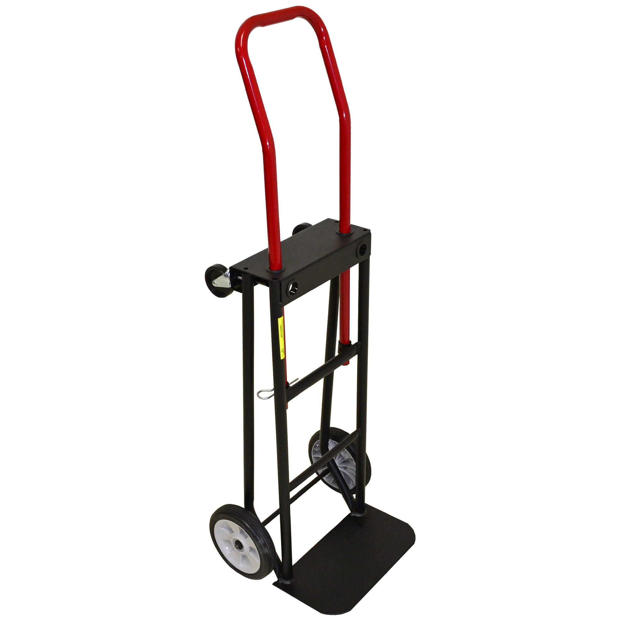 Milwaukee Junior Convertible Hand Truck — 300-Lb. Vertical Capacity, 500-Lb. Horizontal Capacity, Heavy-Duty Steel, Model# DC30152