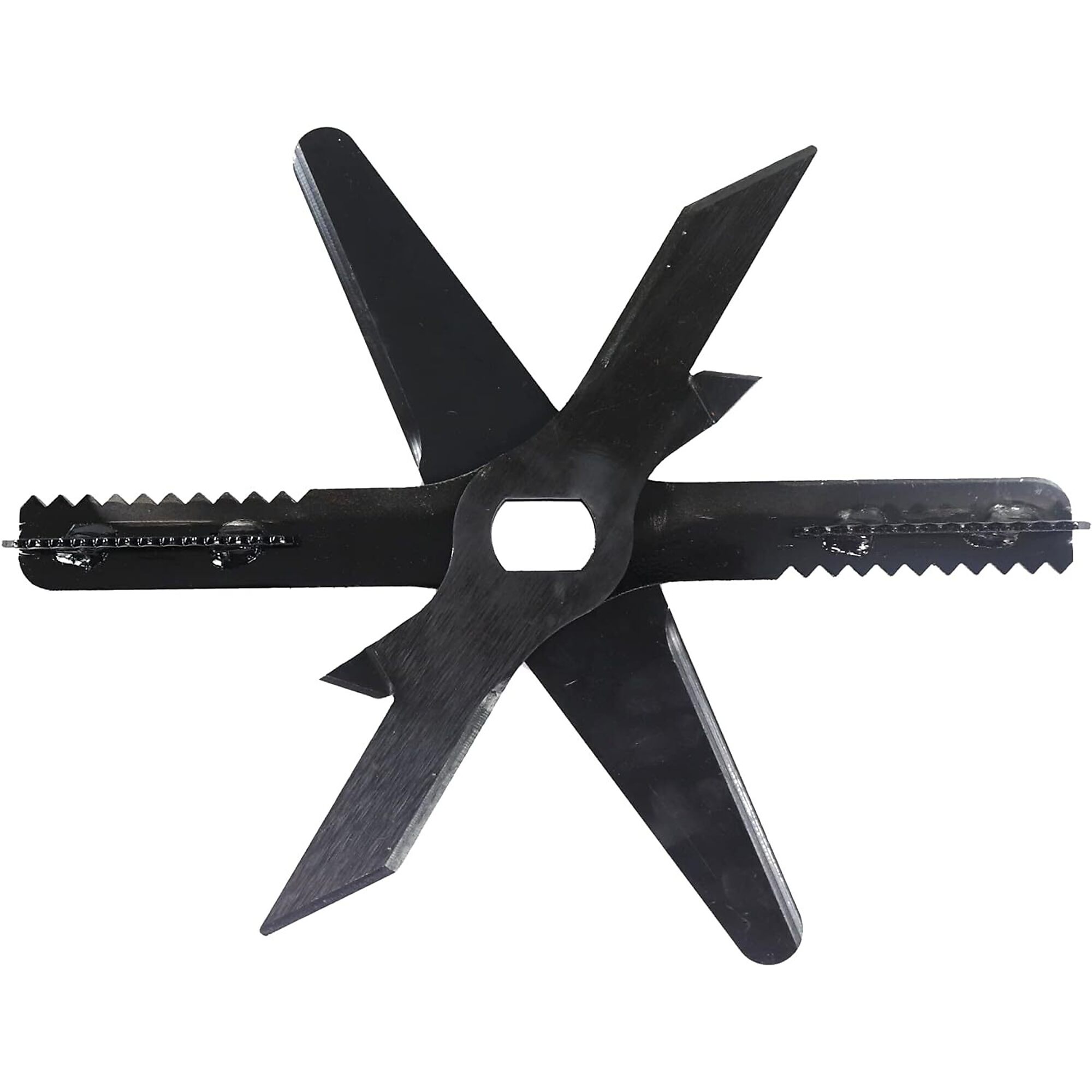 SuperHandy Replacement Blades for Wood Chipper Mulcher Shredder — 3 Pcs, Compatible with Landworks Shredder, Model# TRI-GUO080