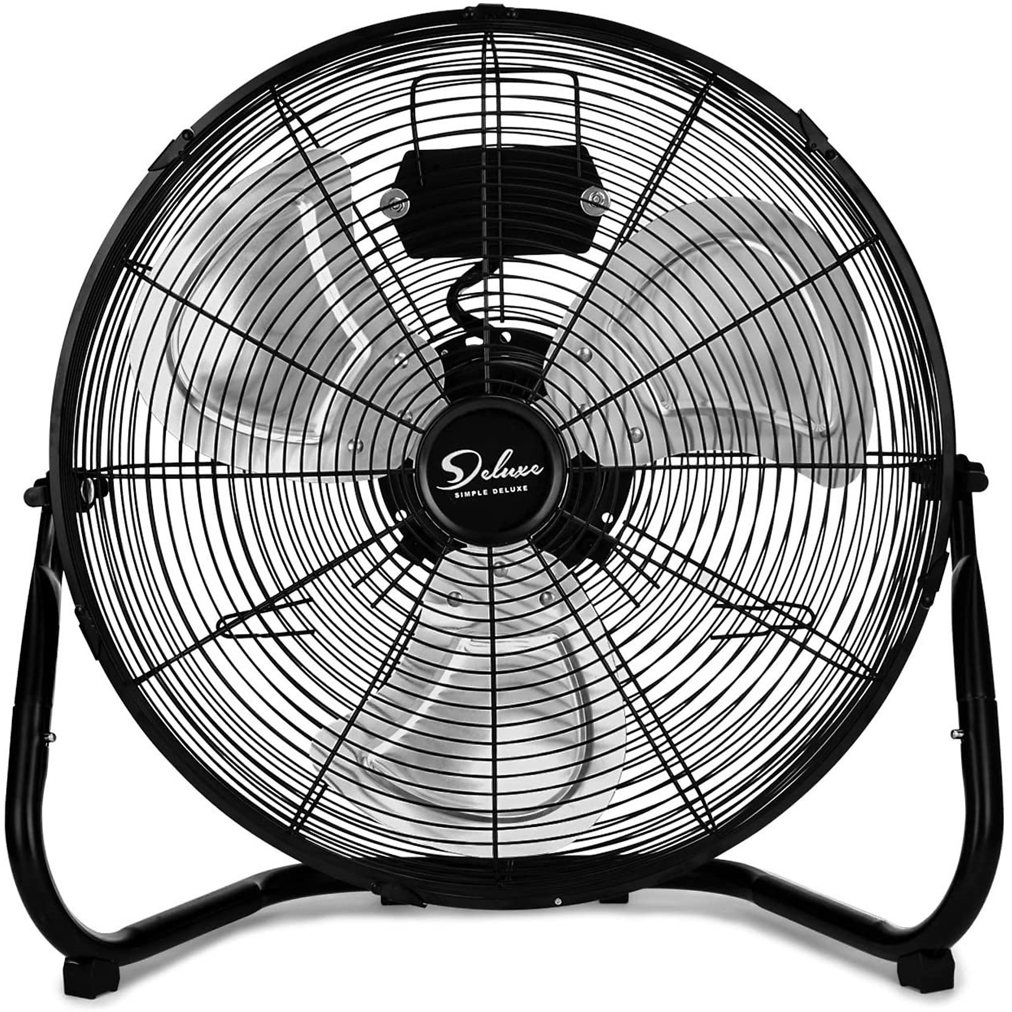 EdenDirect 3-Speed Floor Fan — 18in., 4012 CFM, Adjustable Tilt, Black, Model# NTE-FLOOR18