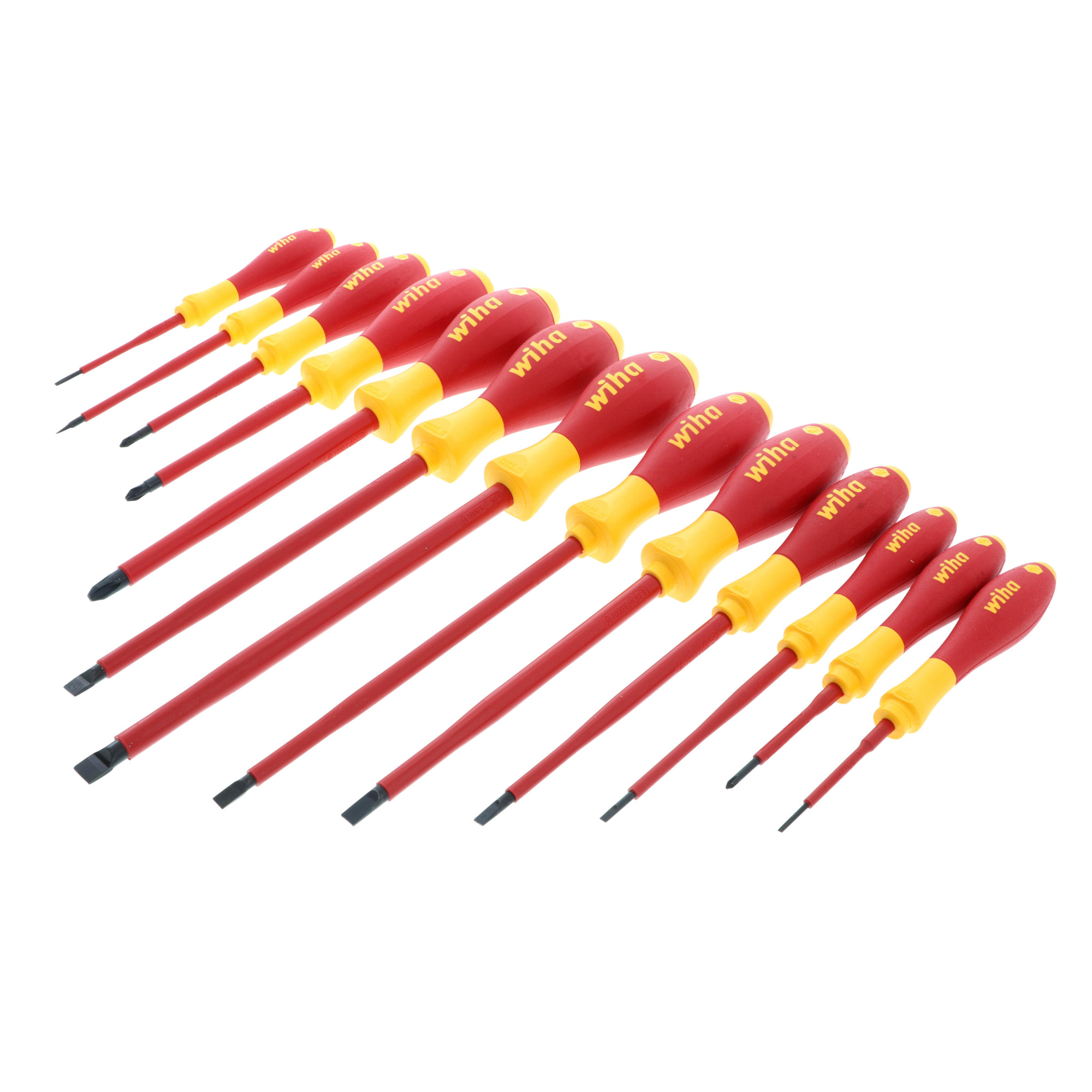 Wiha Tools 13 Piece Insulated SoftFinish Screwdriver Set, Model #32094