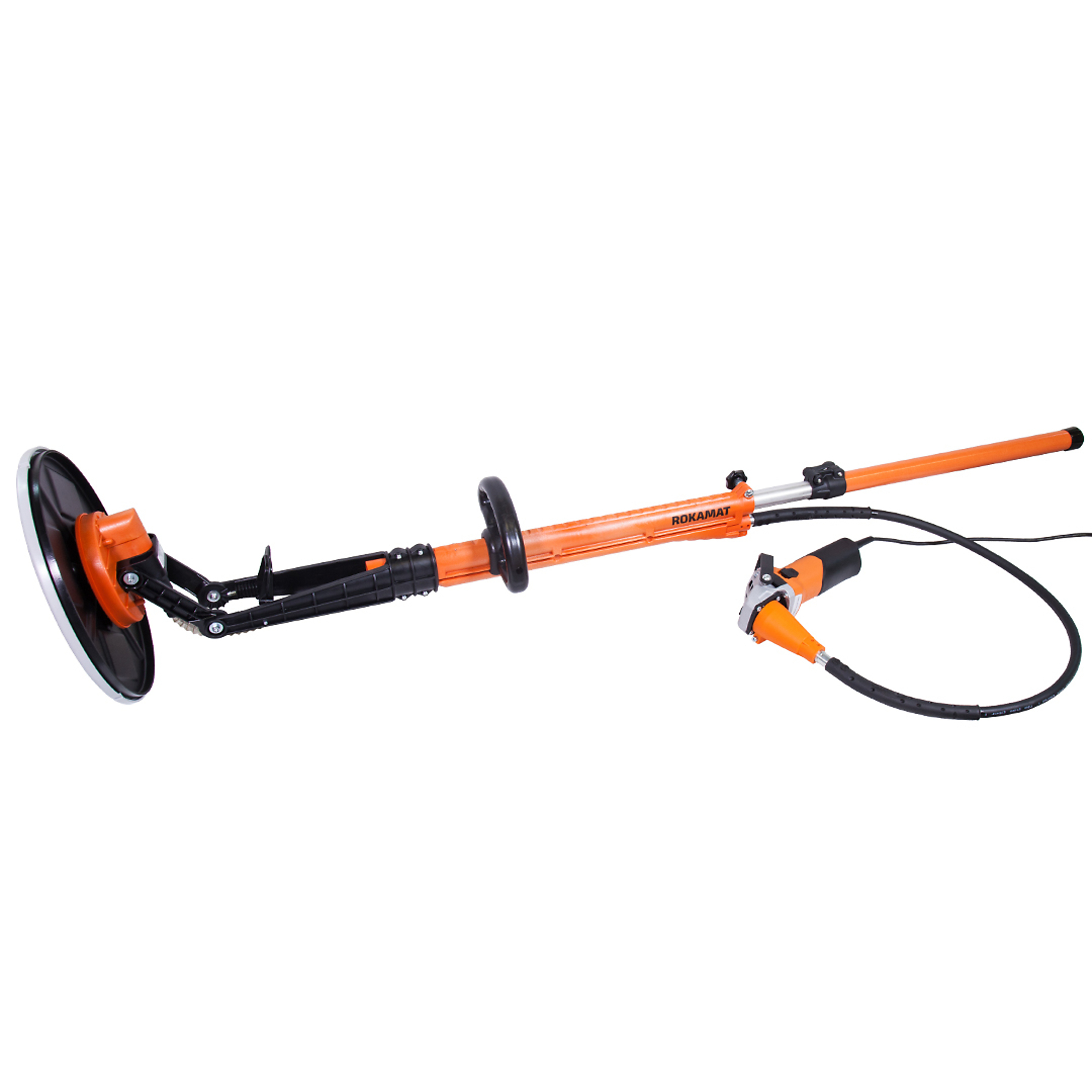 Rokamat Skate Concrete Power Trowel — 13.8in. Supporting Plate, Adjustable Handle, 1000W, 6.8 lbs., Model# RKT93000