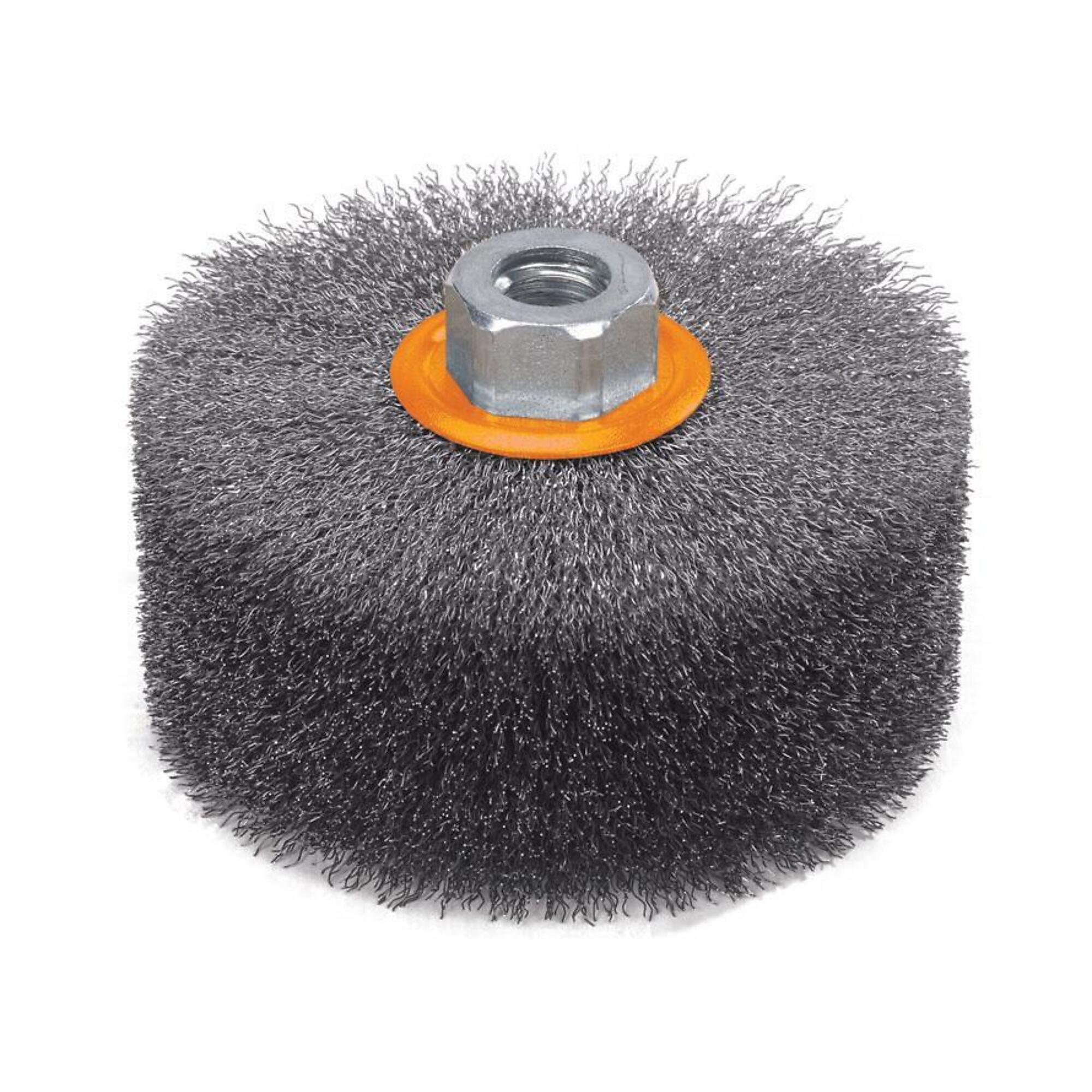 Walter Power Brush — 4-1/2in. x 2in., 0.01in. Steel Wires, Model# 13M454