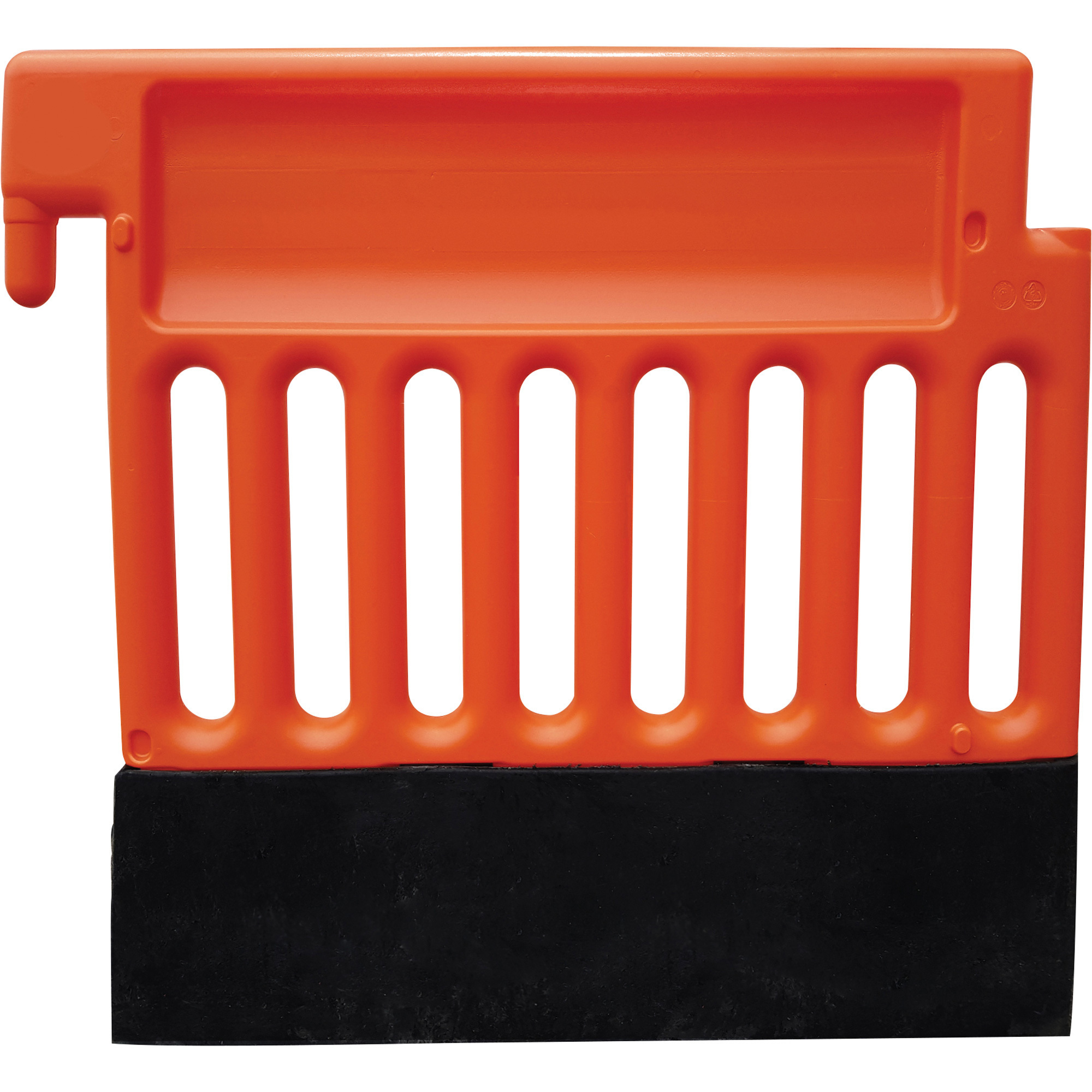 Plasticade Stongwall ADA Compliant Barricade, Orange, Model# CSP-SW38-O-ADA35B