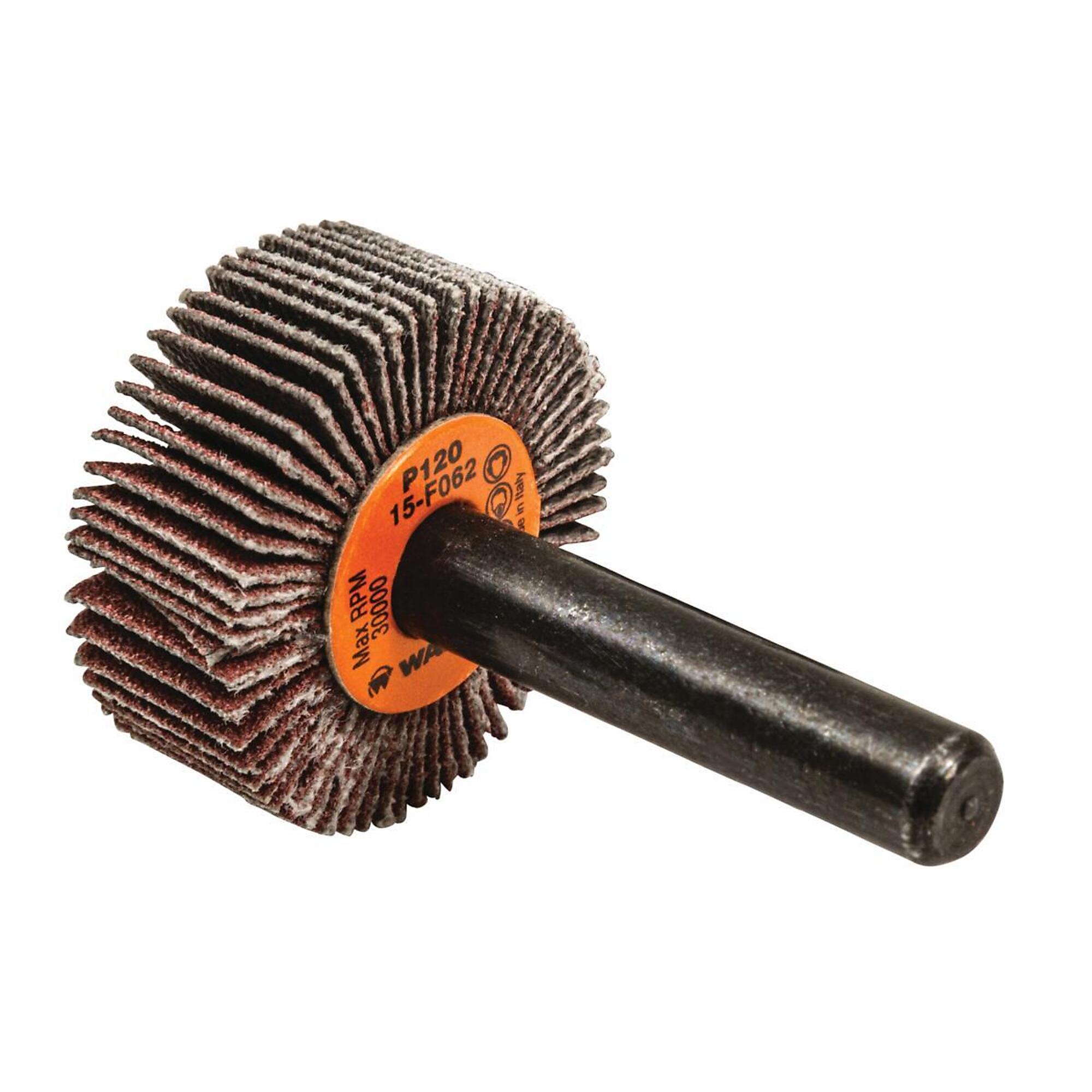 Walter Coolcut Flap Wheels — 1in. x 3/8in., GR120, 10 Pcs, Model# 15F062